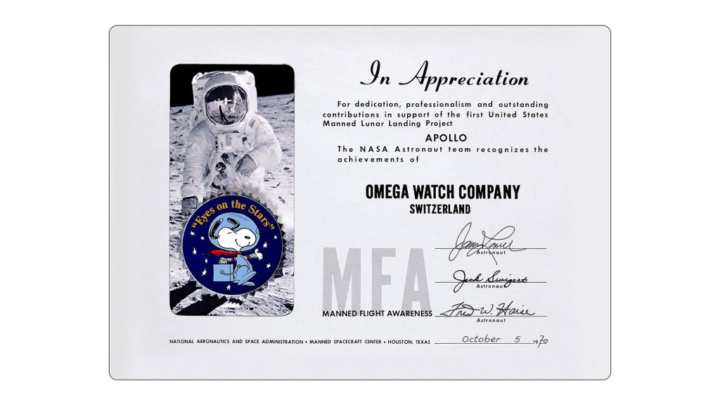 Silver-Snoopy-Award-OMEGA-Apollo