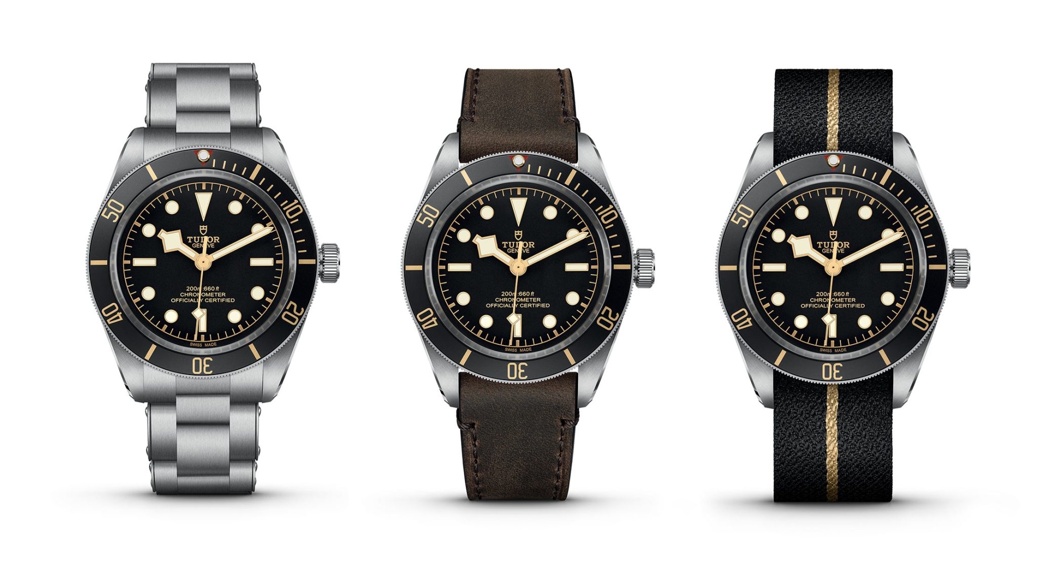 Alle Versionen von Tudor Black Bay 58 in Schwarz