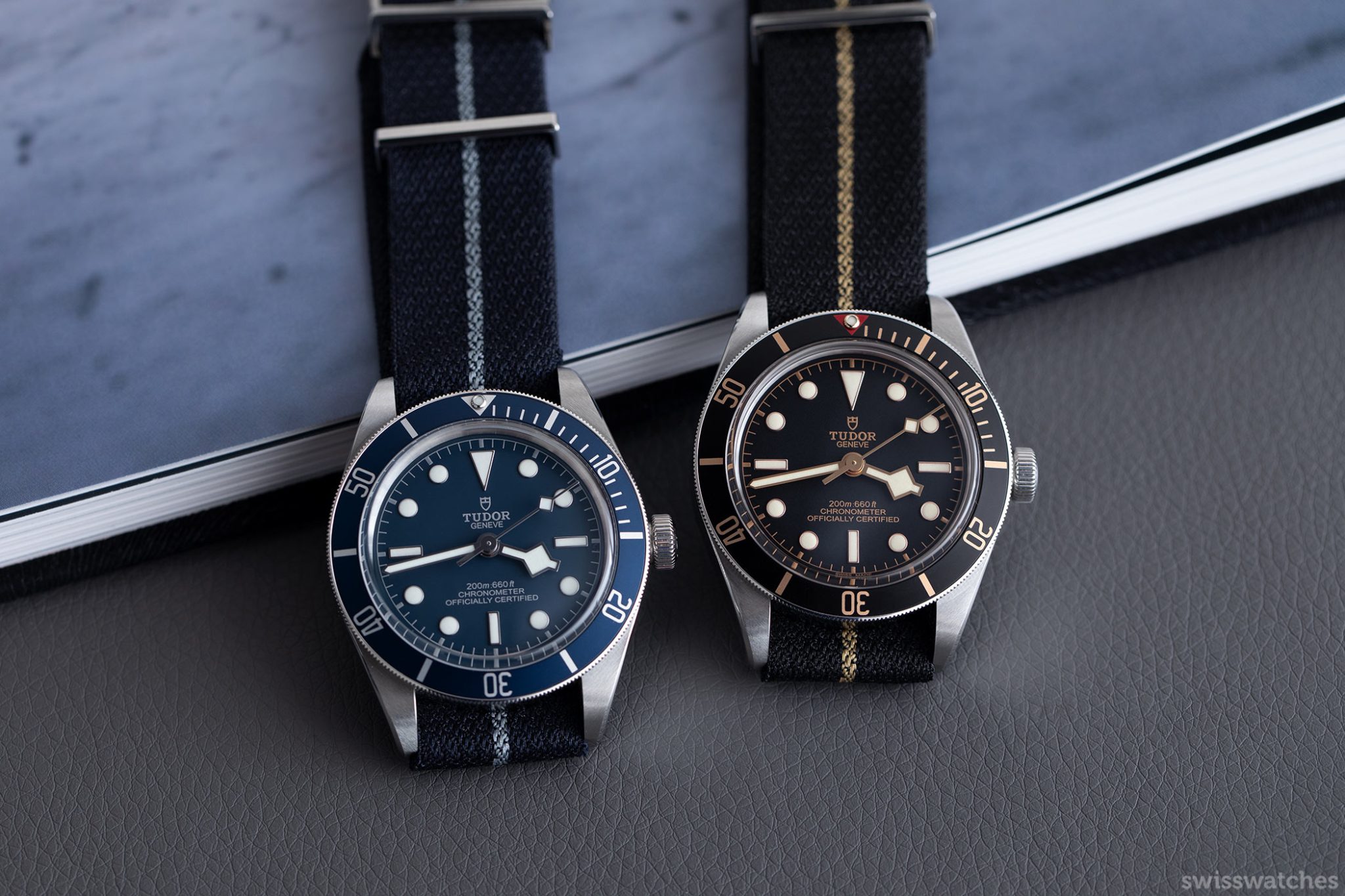 Tudor BB 58 Blue and Black