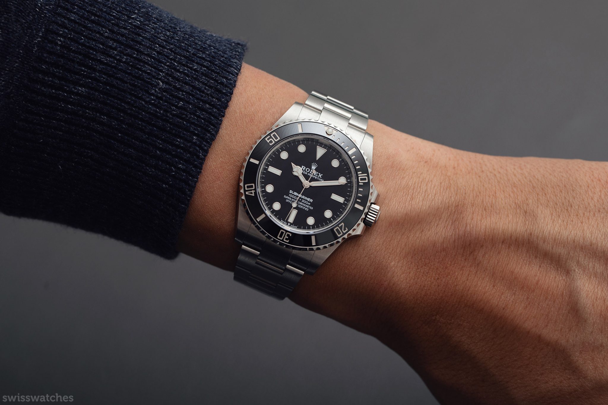 Rolex Submariner No Date Ref. 124060 Wristshot