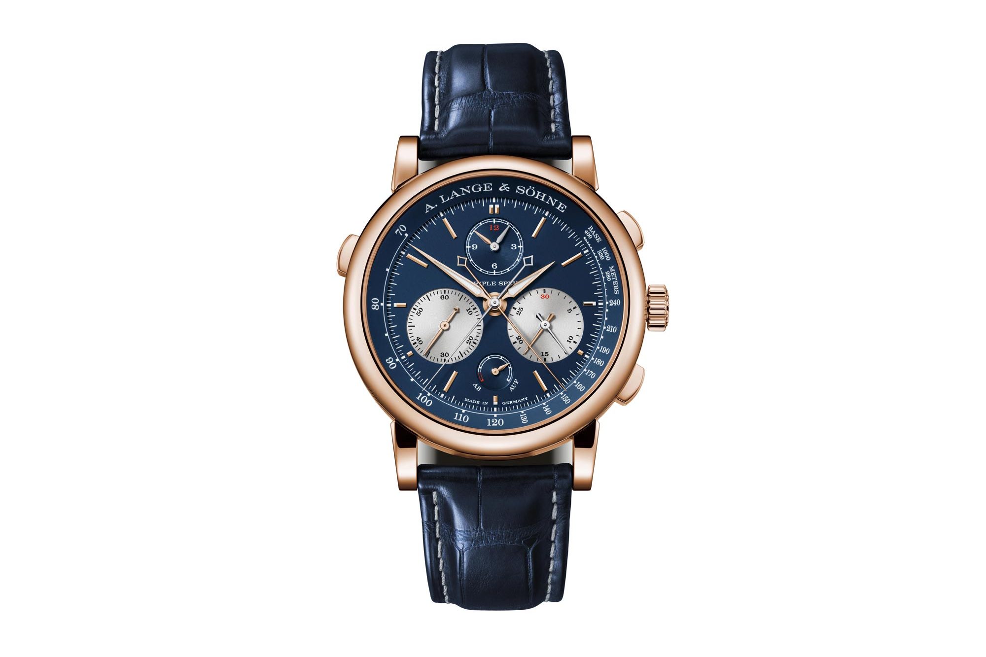 A. Lange & Söhne A Lange soehne ALS Triple Split Chronograph Rattrapante Pink Gold 424-037-B01 2021 W&W Watches and Wonders Cover