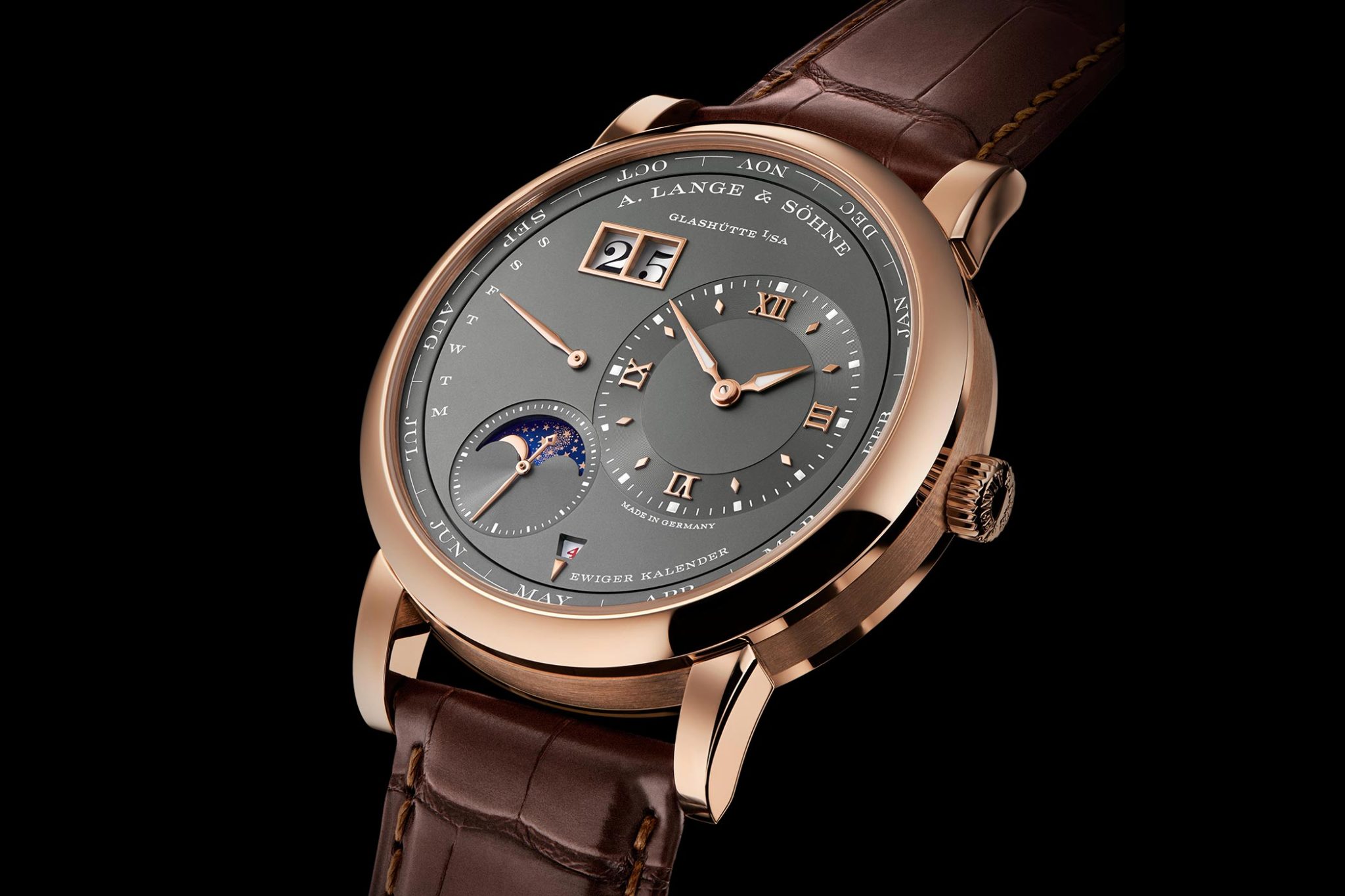 A-Lange-Sohne-Lange1-Perpetual-Calendar-345-033-P Case red gold