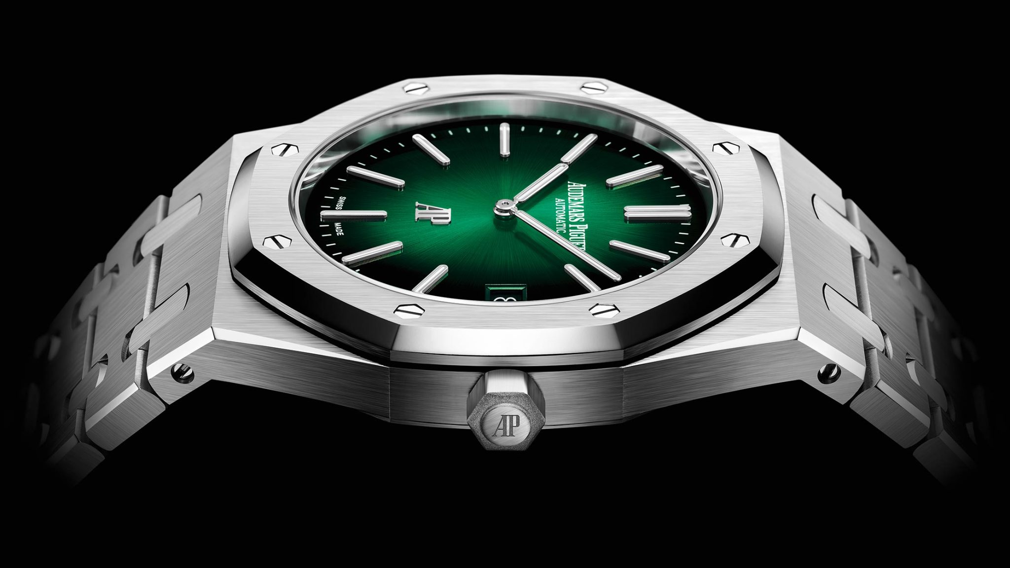 Audemars-Piguet-Royal-Oak-15202PT-Green-Dial