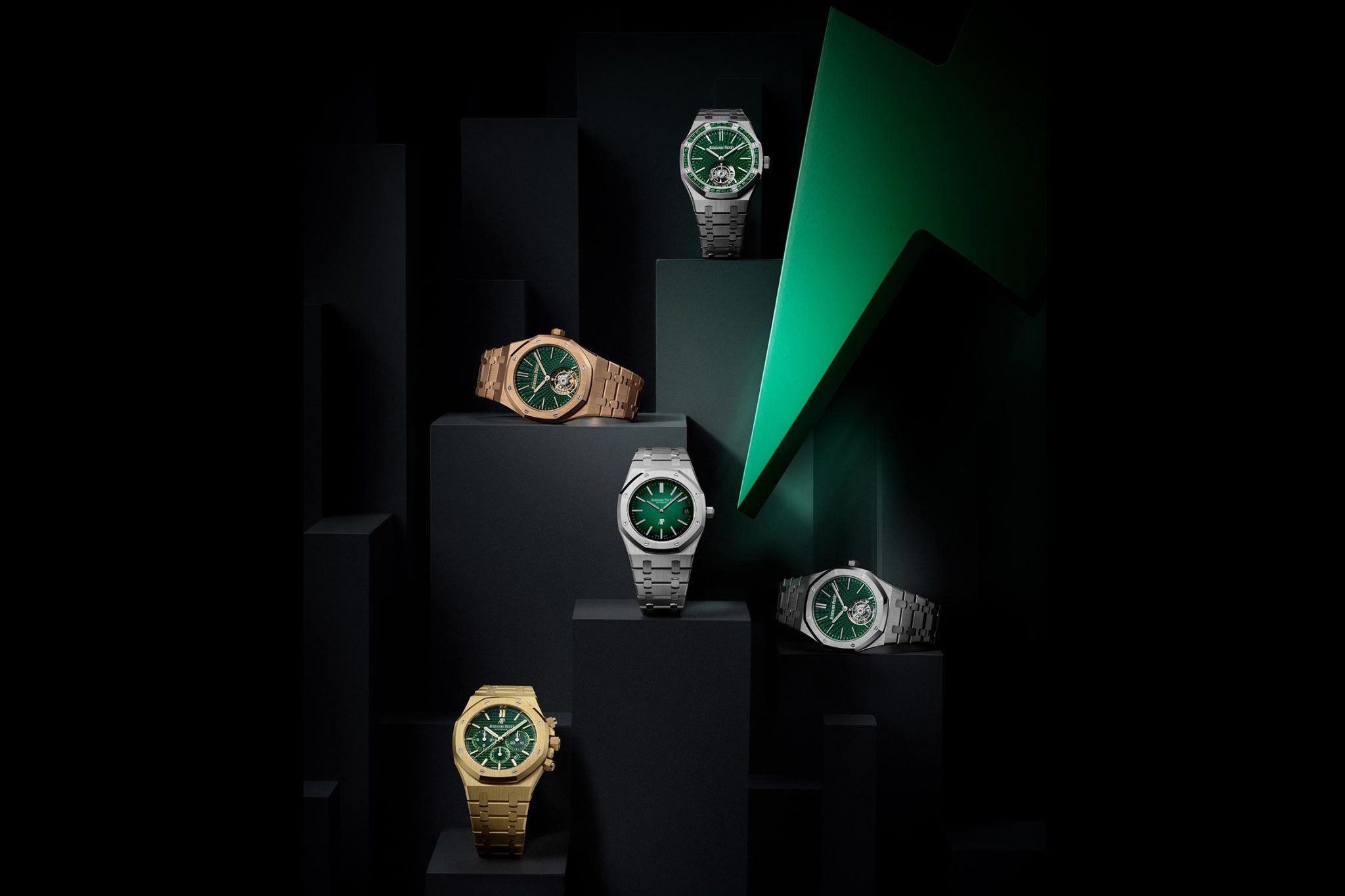 Audemars-Piguet-Royal-Oak-Green-Dials
