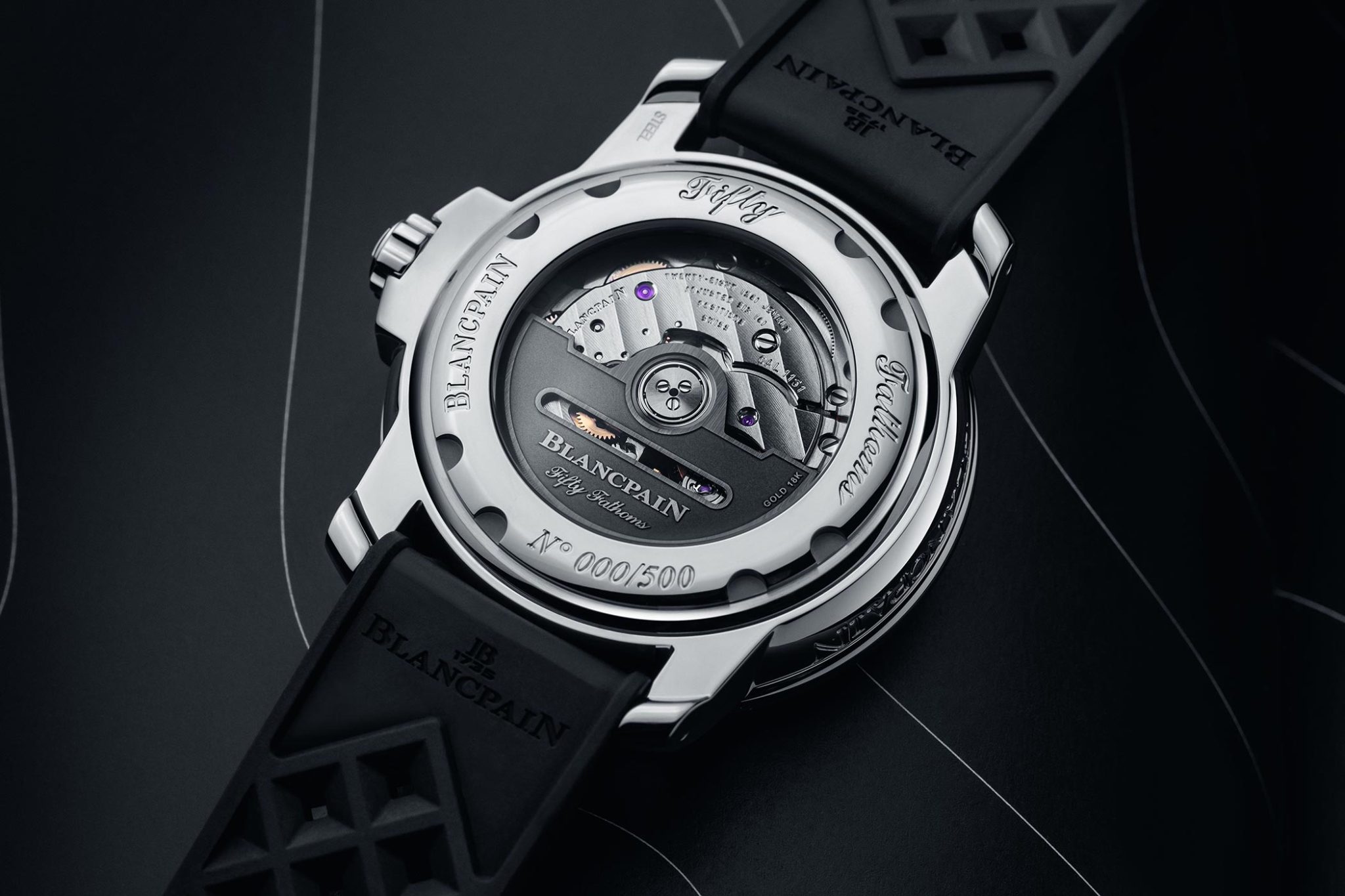Blancpain Tribute to Fifty Fathoms No Rad Limited Edition Limited-Edition-of-500-pieces caseback