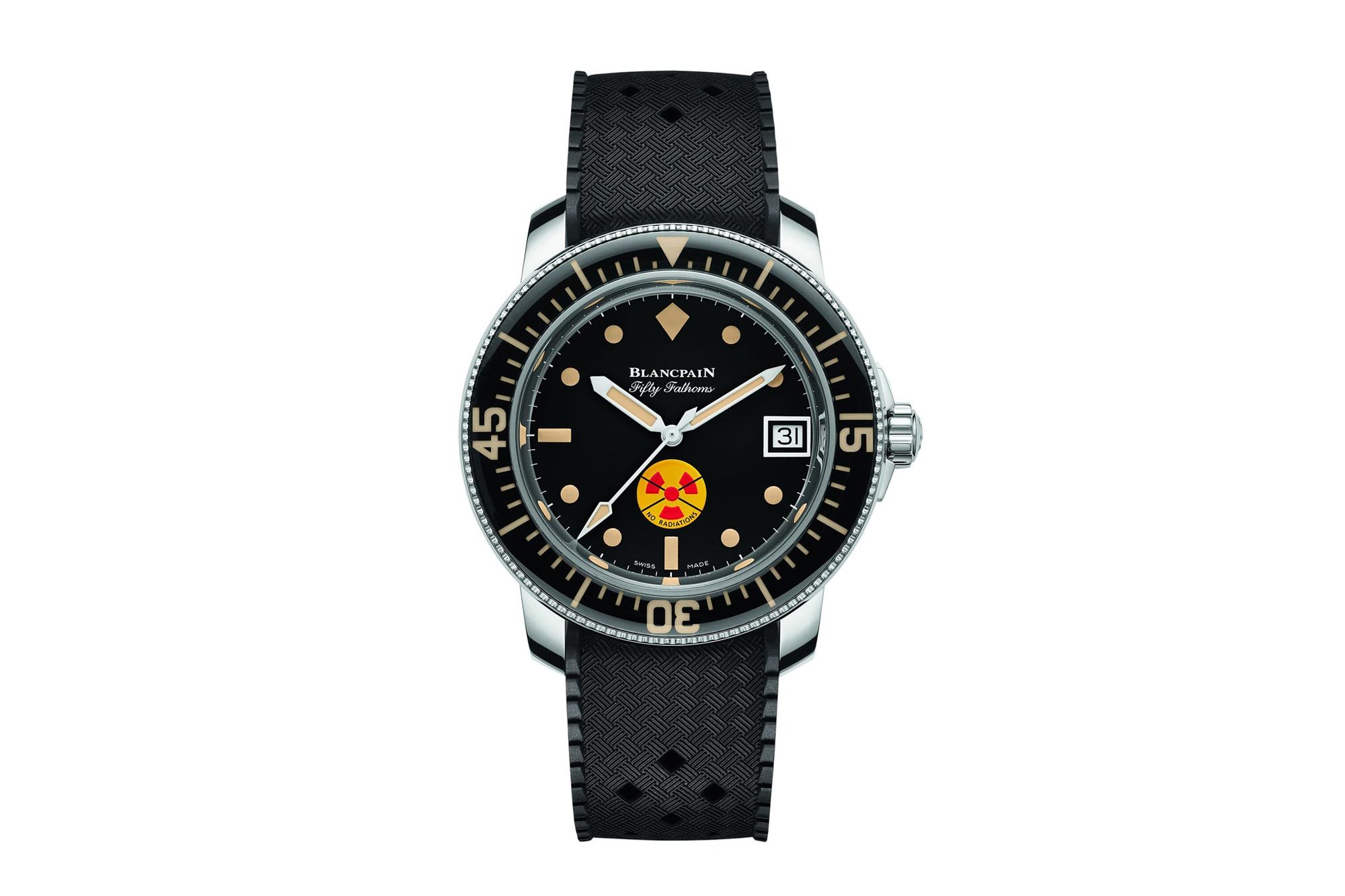 Fifty Fathoms No Rad, Fifty Fathoms No Radiation, Blancpain No Radiation, Fifty Fathoms Limited Edition, Blancpain Fifty Fathoms No Rad Limited Edition, Blancpain-Fifty-Fathoms-NoRadiation-Ref-5008D-1130-B64A