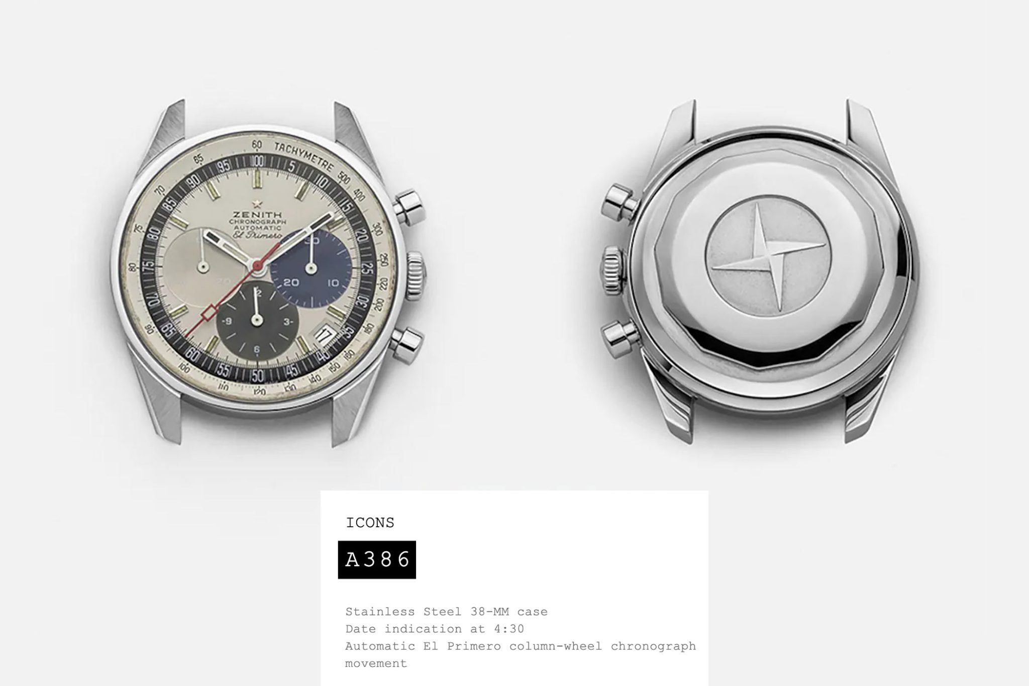 Zenith-ElPrimero-ElPrimero-A386-Original-Ikone