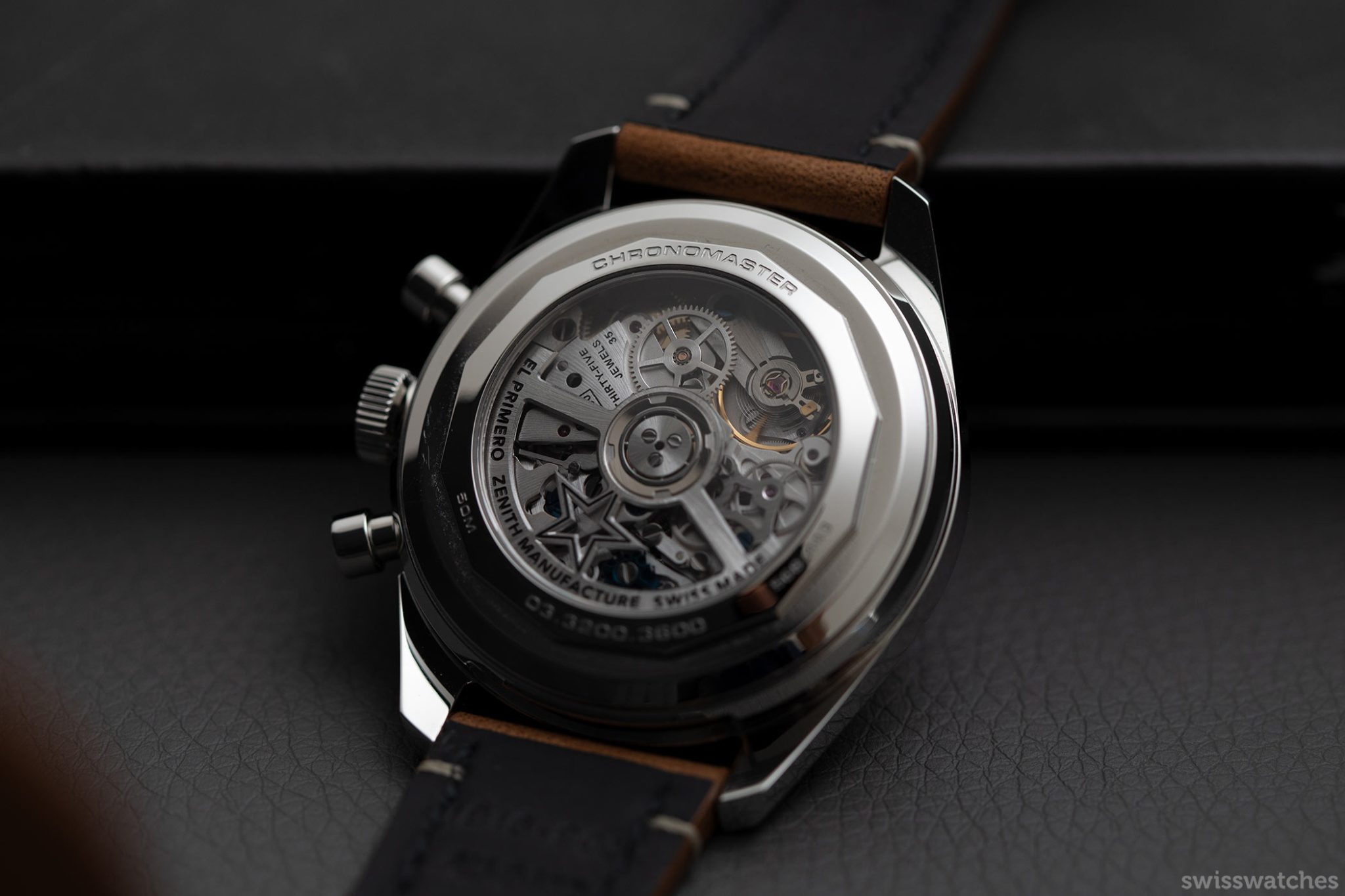 Zenith-Manufaktur-Kaliber-El-Primero-3600 Zenith Chronomaster original caseback