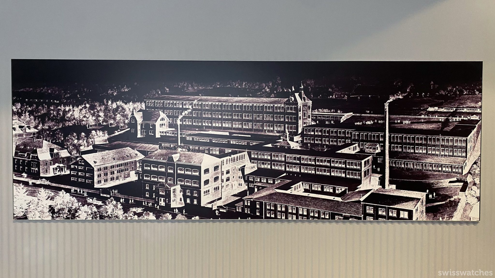 Zenith manufacture factory building Favre-Jacot since 1865