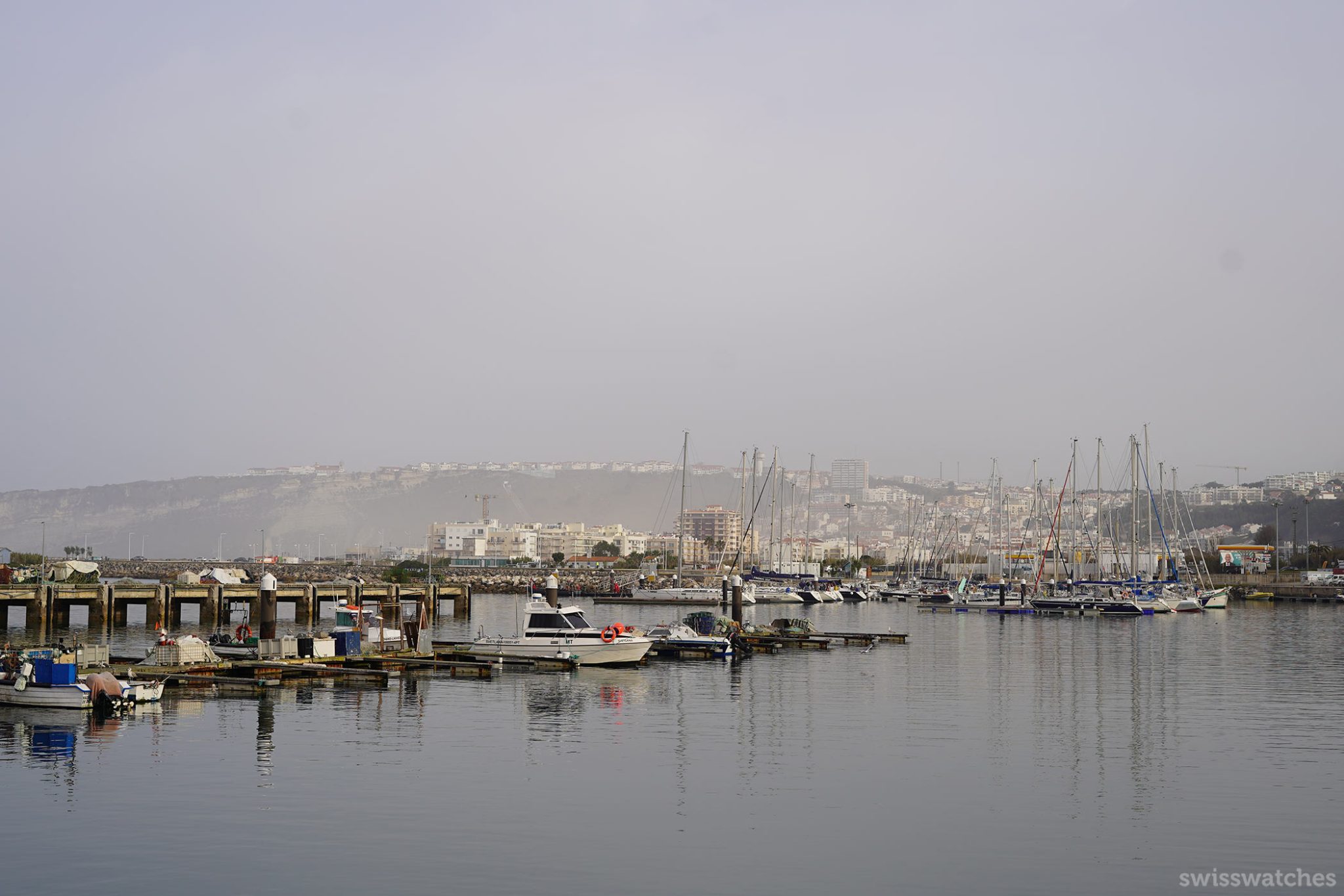 The unassuming port of Nazaré