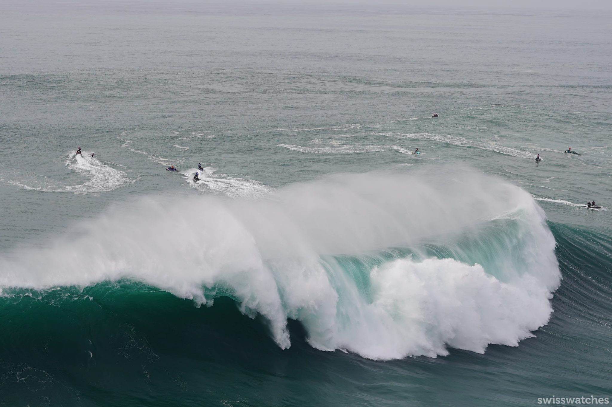 The waves have been recorded reaching up to 30 meters