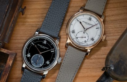 Akrivia RRCCII Rexhep Rexhepi Chronometre Contemporain II in Platinum and Rose Gold