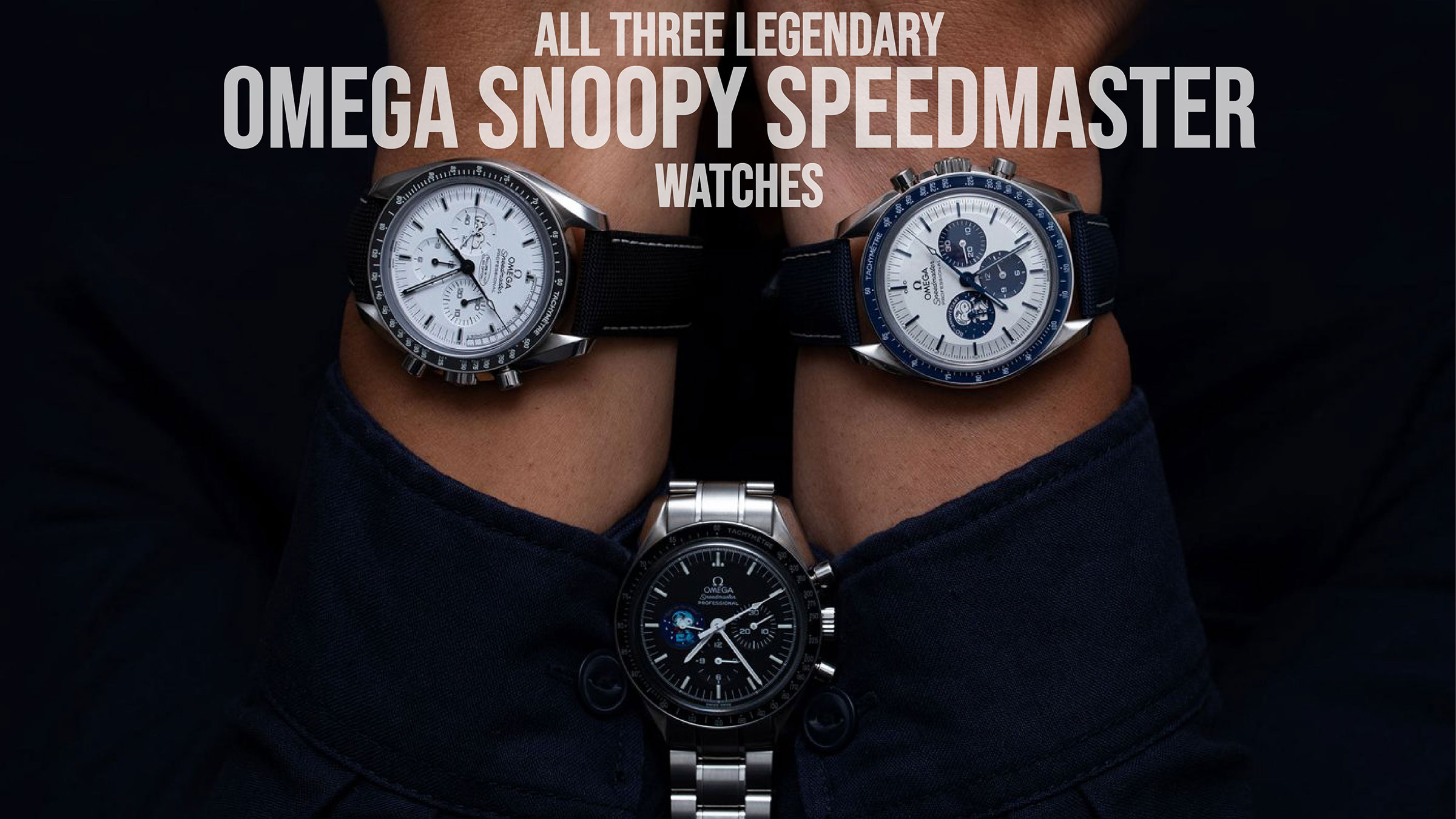All Three OMEGA Snoopy Speedmaster Watches | Review
