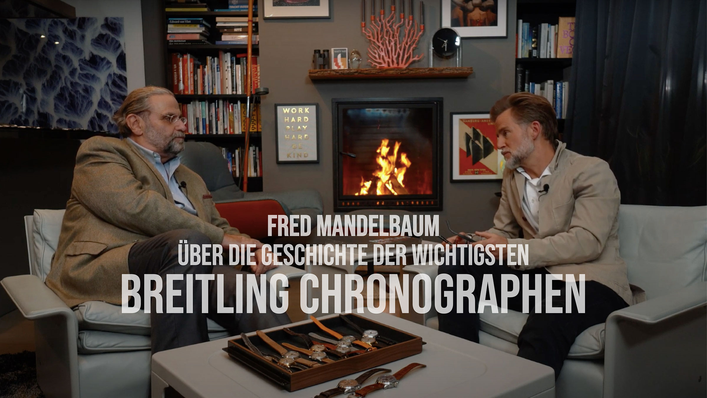 Fred Mandelbaum über die Geschichte der wichtigsten Breitling Chronographen