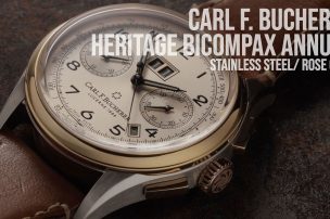 Carl F. Bucherer Heritage BiCompax Annual in Stainless Steel/18k Rose Gold