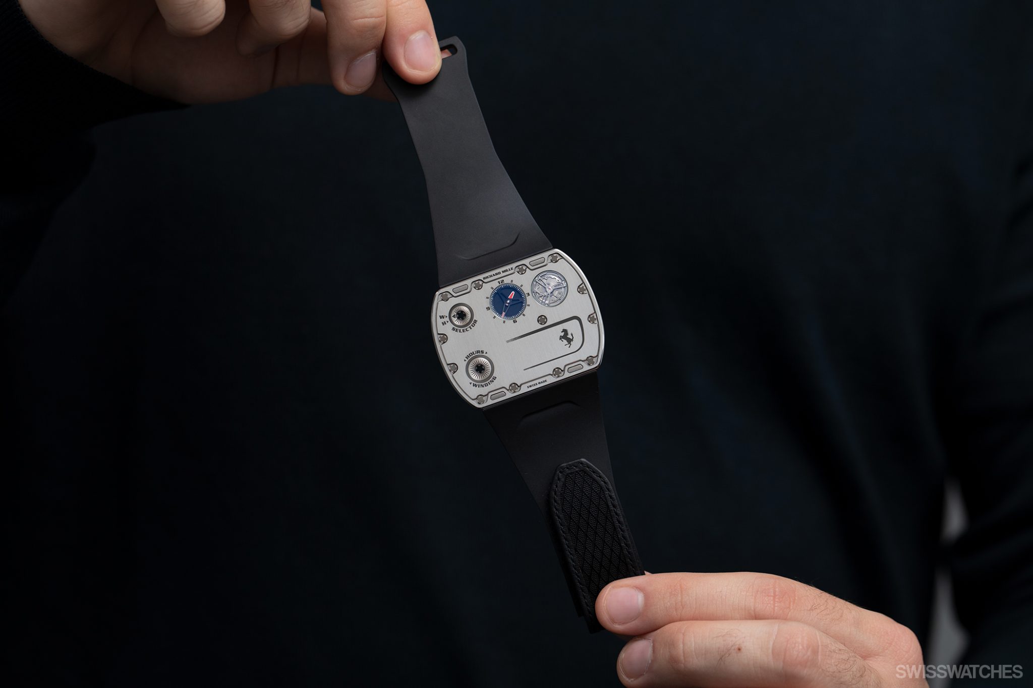 RM-UP-01-Ferrari-Front-With-Wristband
