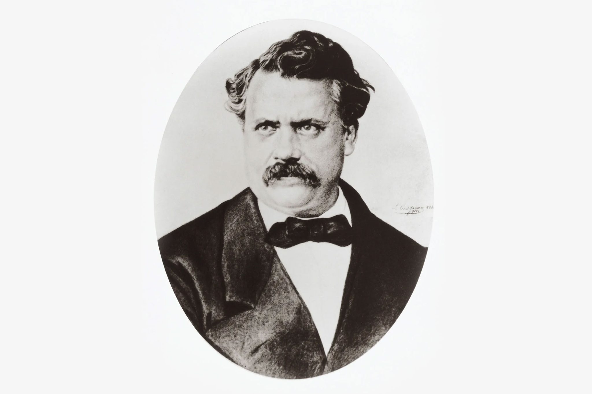 A portrait of Louis Vuitton (1821-1892)