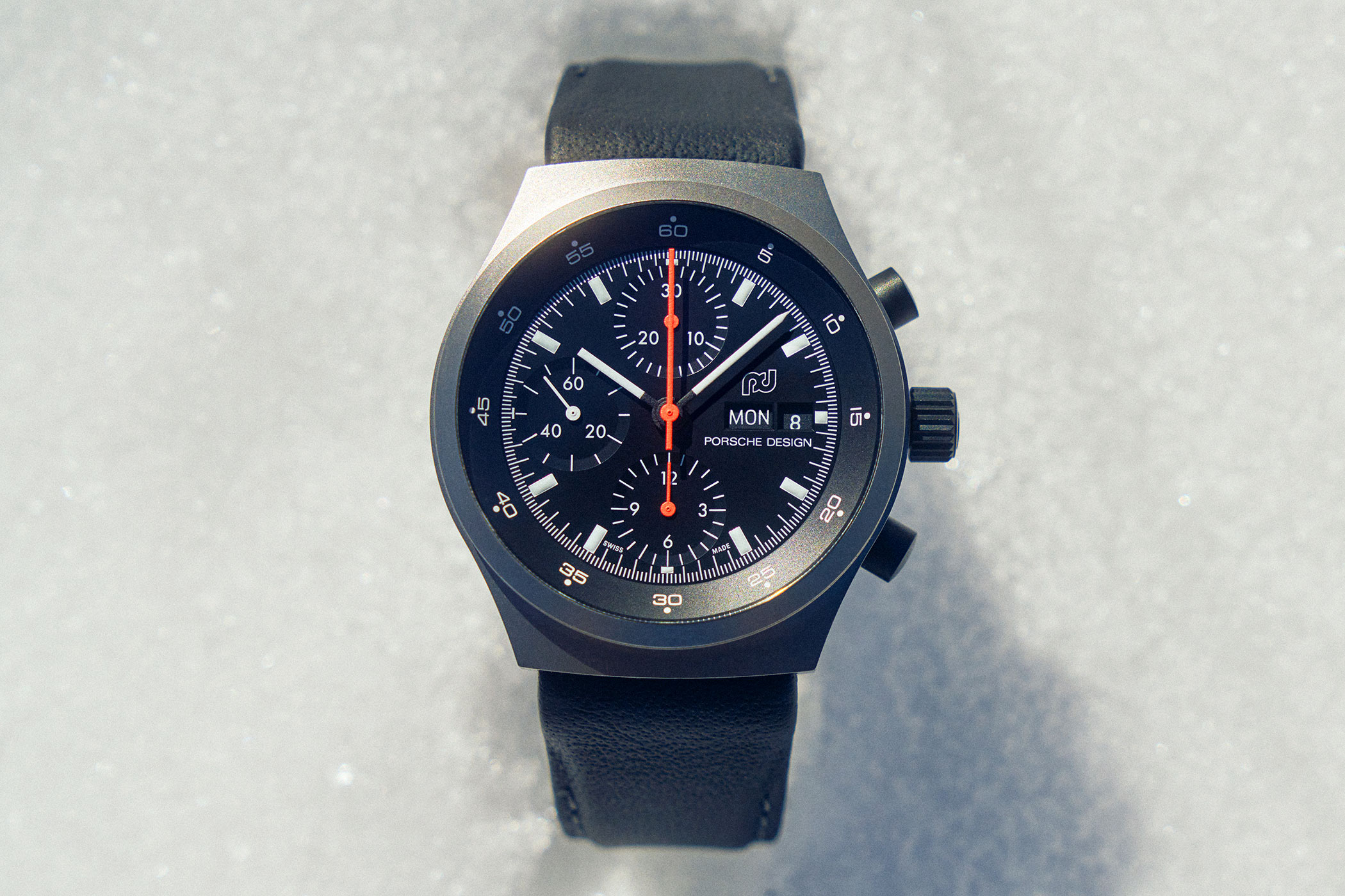 Porsche-Design-Chronograph-1-GP-Ice-Race-2023-Edition-in-the-Snow