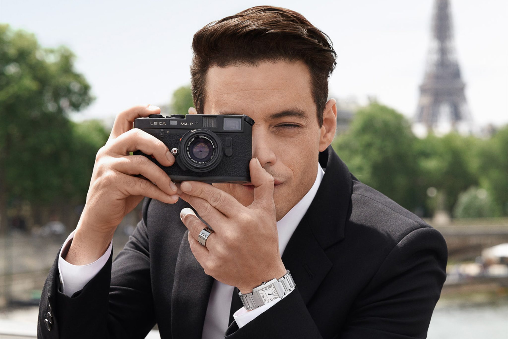 Cartier-Tank Française-WSTA0067-Rami-Malek