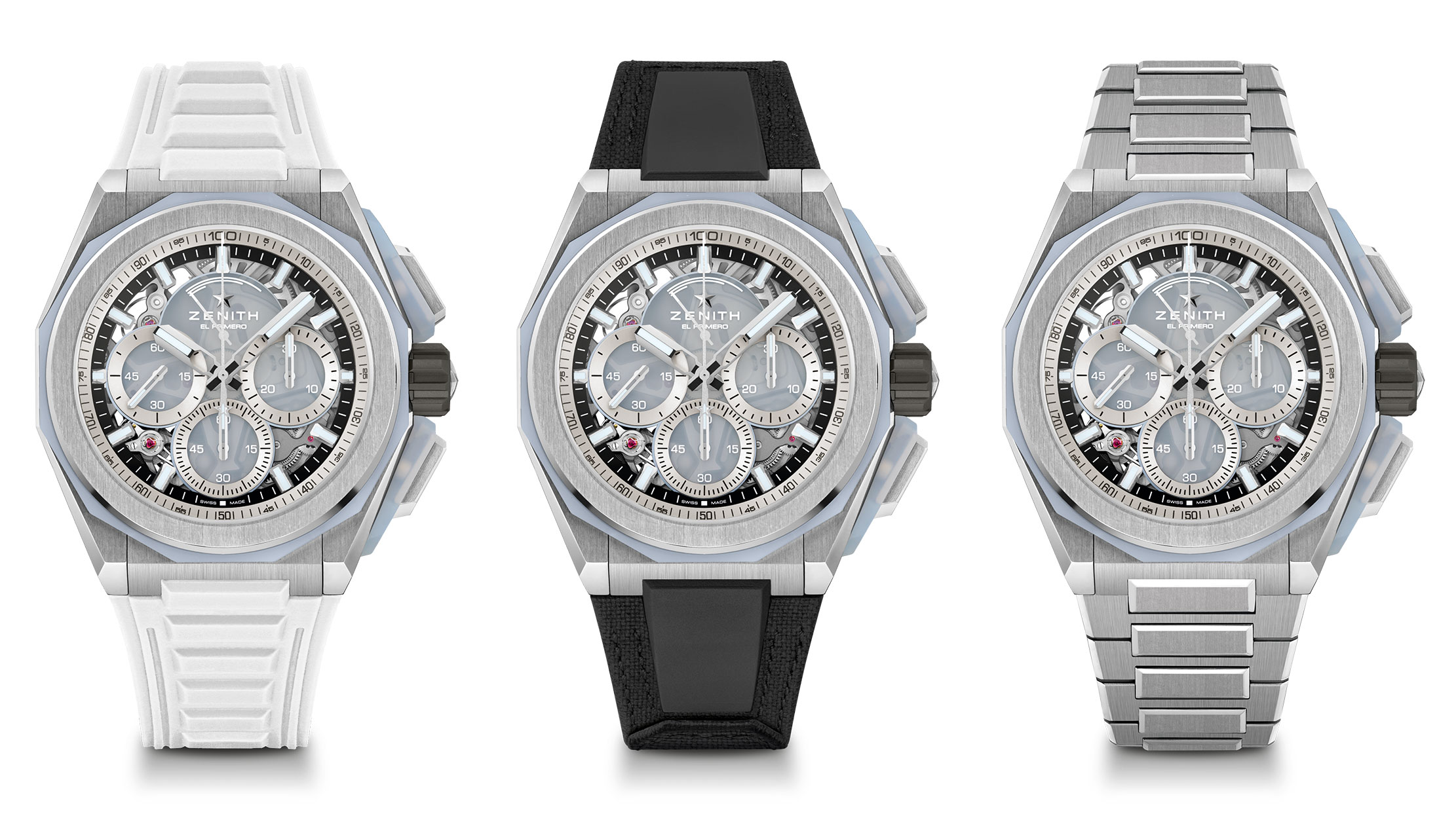 Zenith-Defy-Extreme-Artic-Rubberstrap-Metalbracelet-Velcrostrap-LVMH-Week-2023