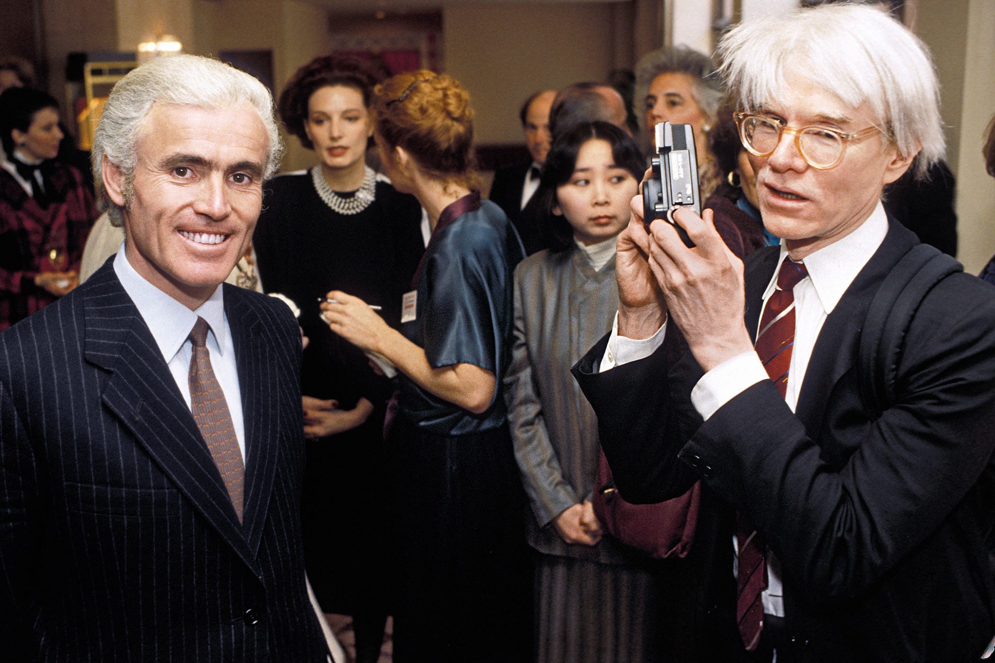 Yves-Piaget-and-Andy-Warhol