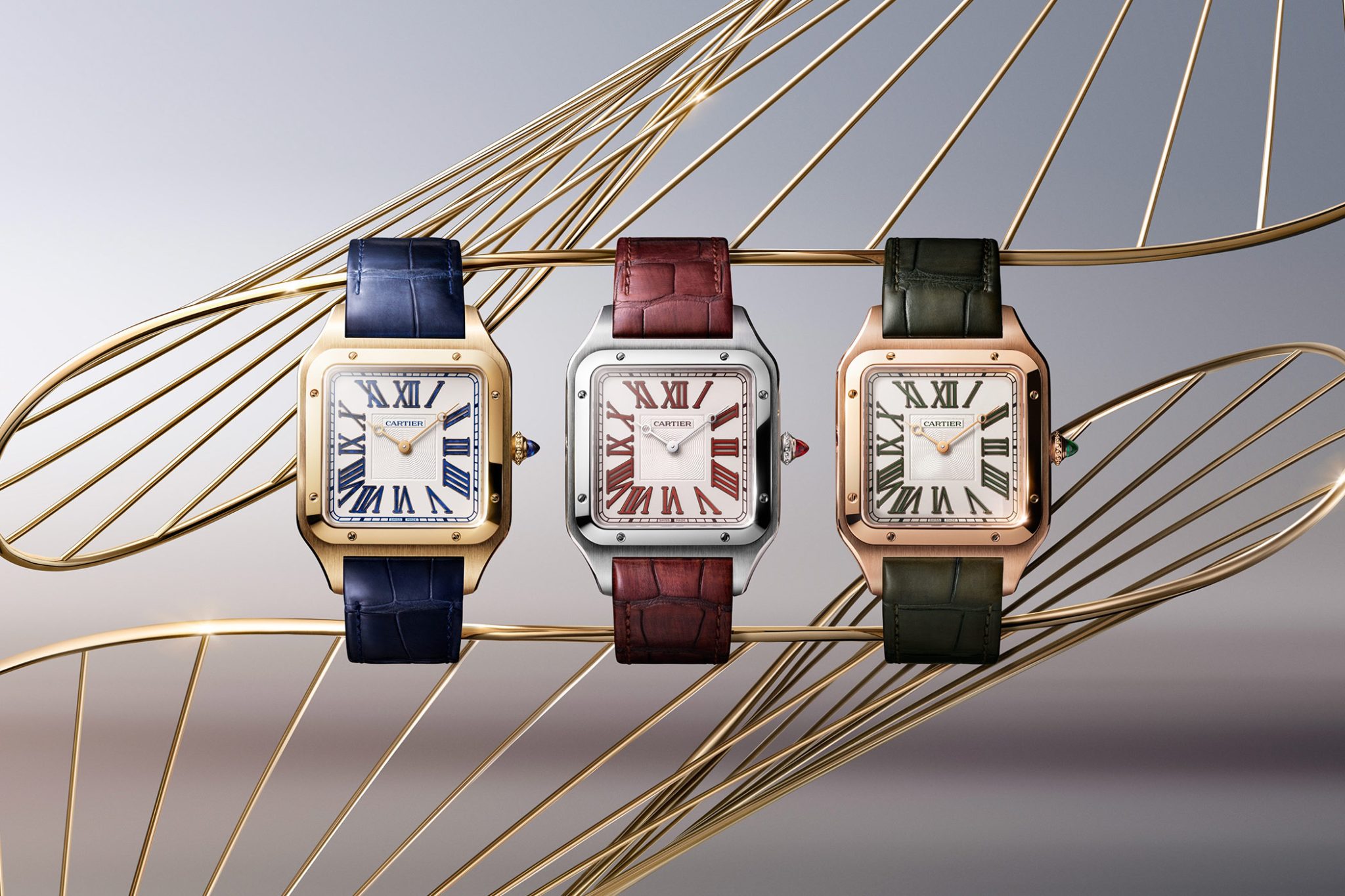 Cartier-Santos-Dumont-XL-Model-Collage