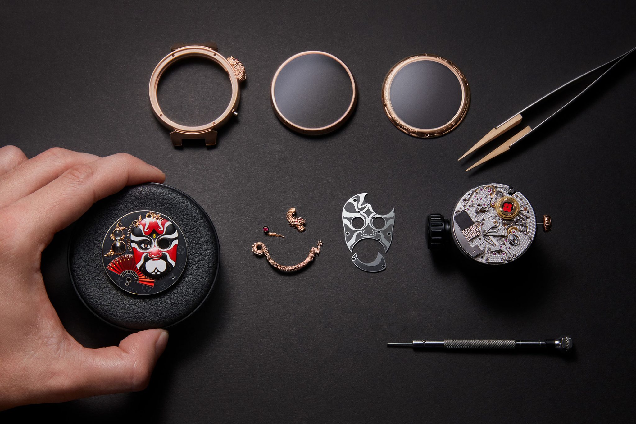 Louis-Vuitton-Tambour-Opera-Automata-case-individual-part