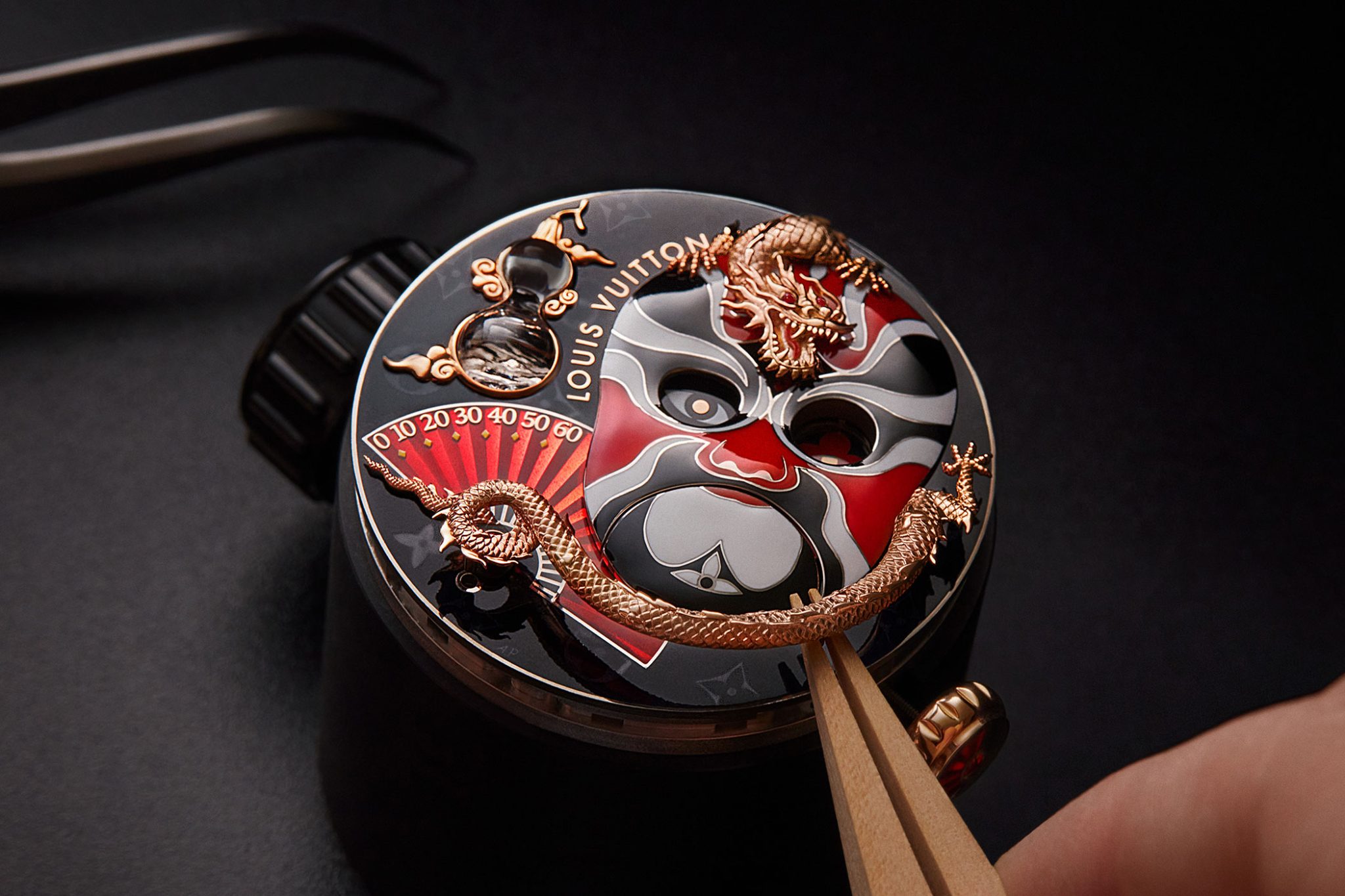 Louis-Vuitton-Tambour-Opera-Automata-case-touched-by-chopstick