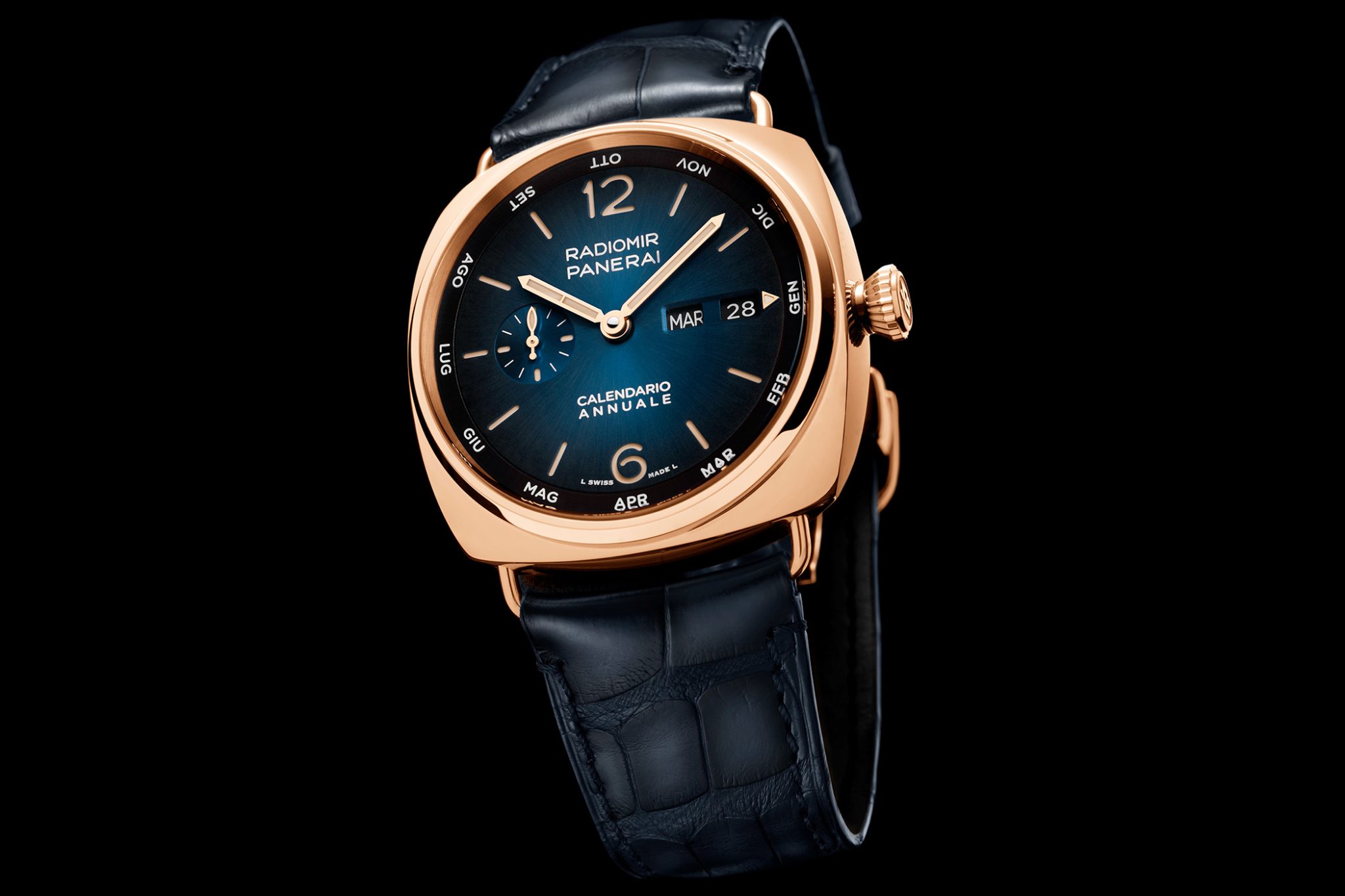 Panerai-Radiomir-annual-calender-PAM01363-front-black-background