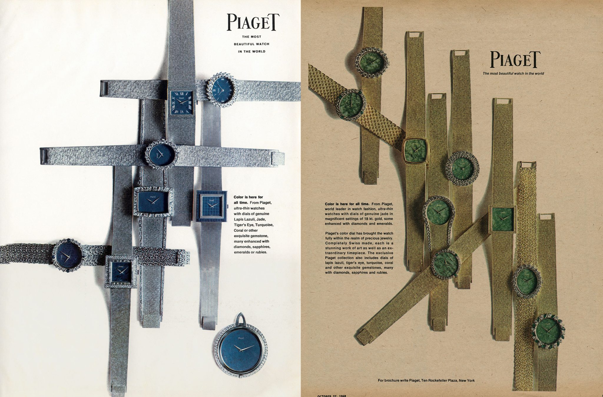 Piaget-Gold-Bracelet-Stone-dial-blue-and-green