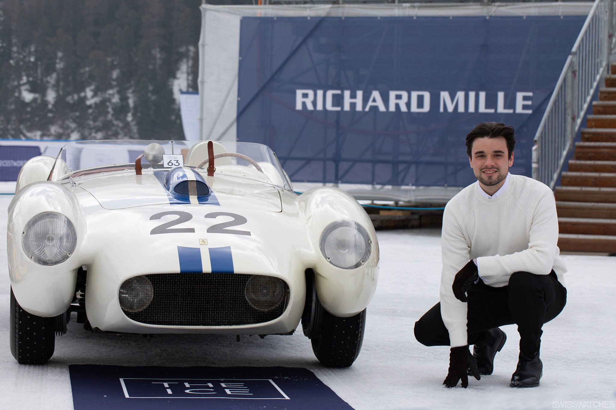 The-ICE-in-St-Moritz-Richard-Mille-Ferrari-250-Testa-Rossa-Lucybelle