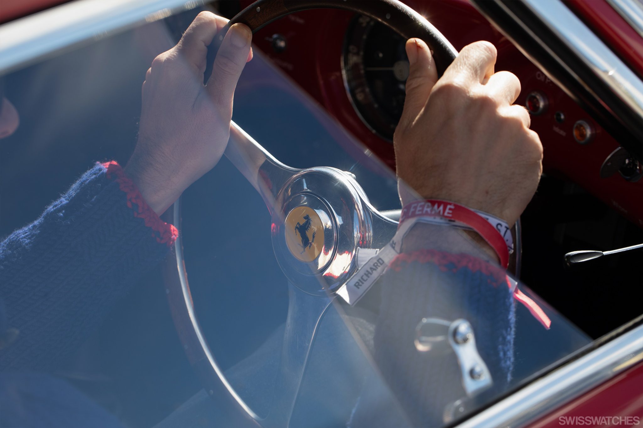 The-Ice-St-Moritz-Richard Mille-Ferrari-543-Steering-Wheel
