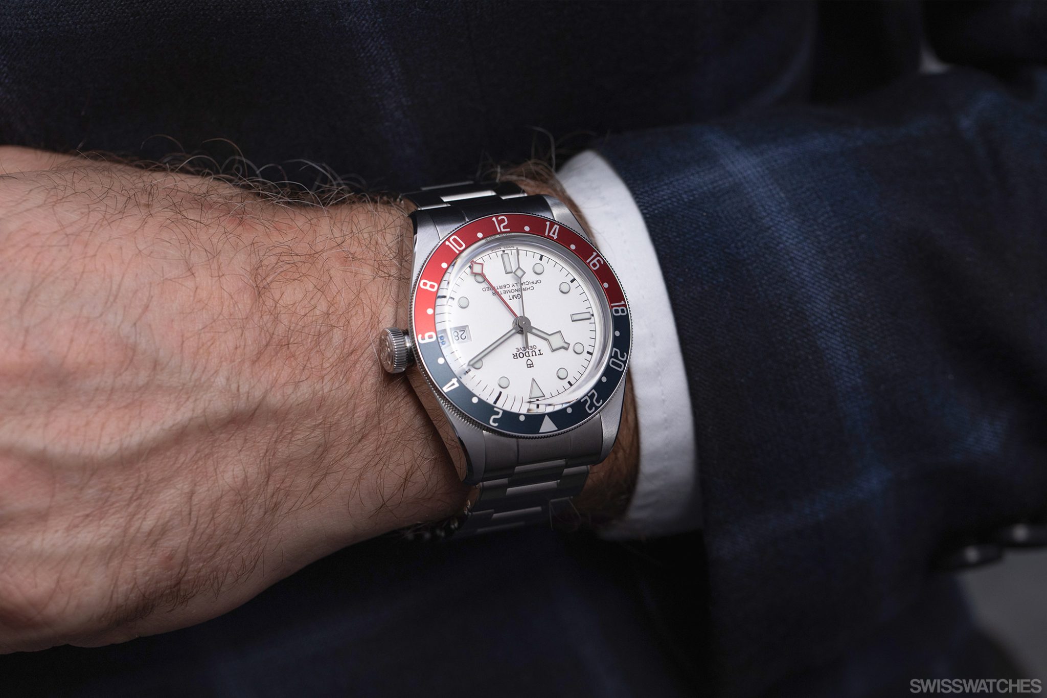 Tudor-Black-Bay-GMT-79830RB-On-The-Wrist-Steel