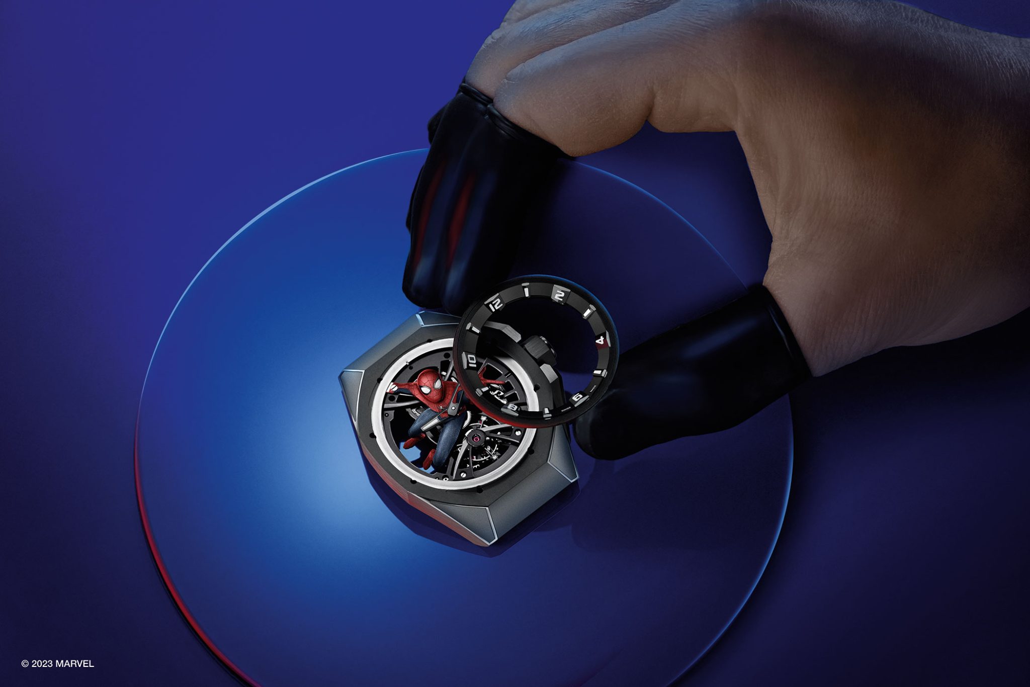 Audemars-Piguet-Marvel-Spiderman-Royal-Oak-Concept-Ref-26631IO-OO-D002CA-01-Front-Side