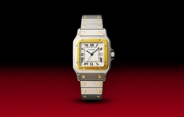Cartier-Santos-De-Cartier-1981-Gold-Steel-Created-In-1978-7