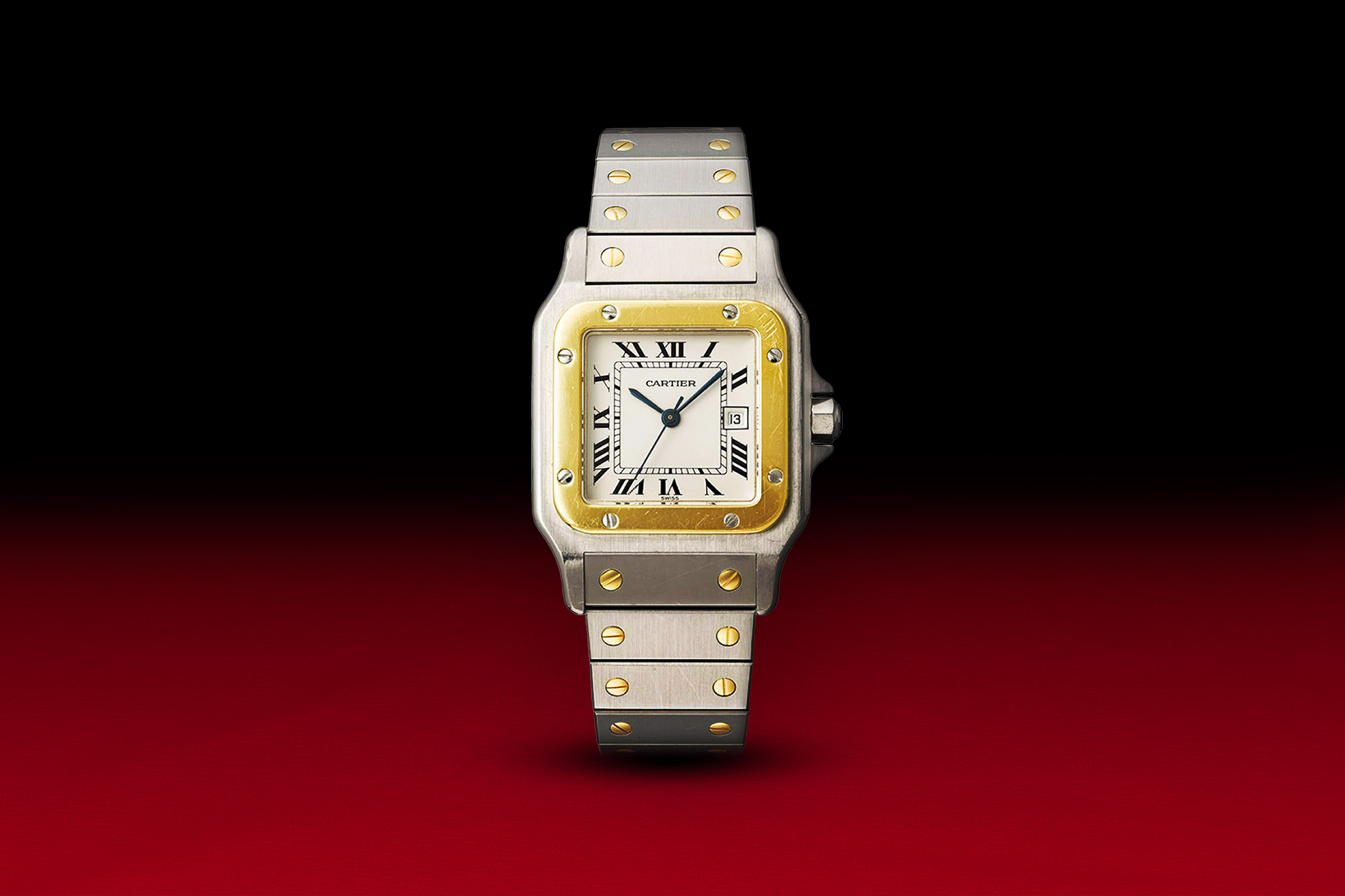 Cartier-Santos-De-Cartier-1981-Gold-Steel-Created-In-1978-7