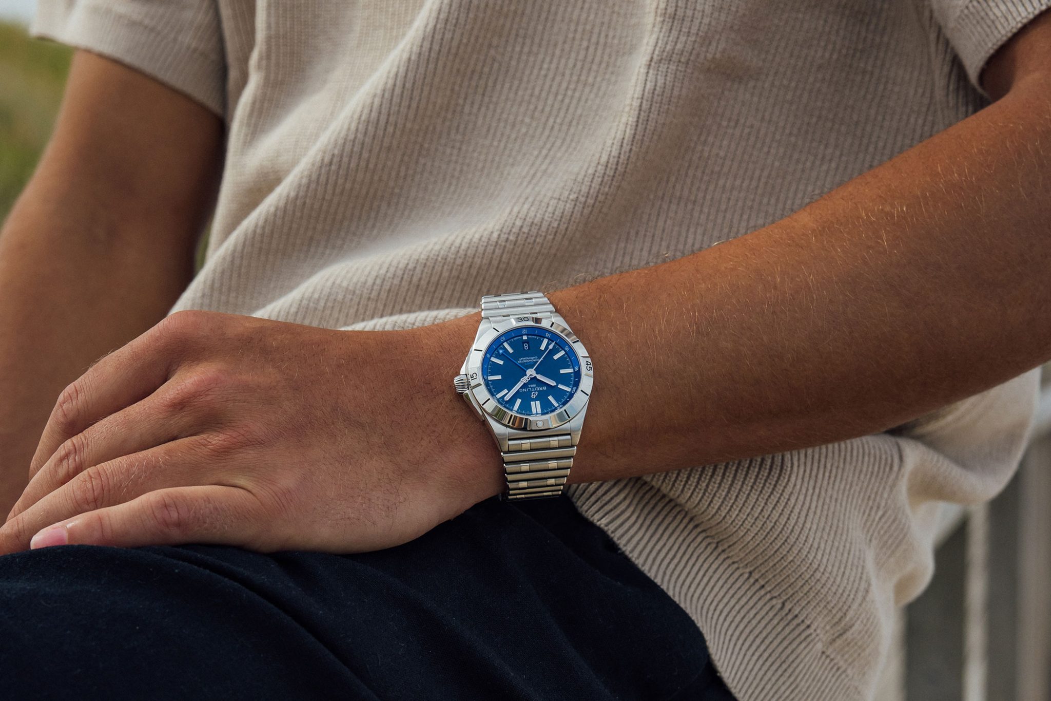 Breitling-Chronomat-GMT-Sylt-Edition-2023-Ref-A323986A1C1A1-Wristshot-2