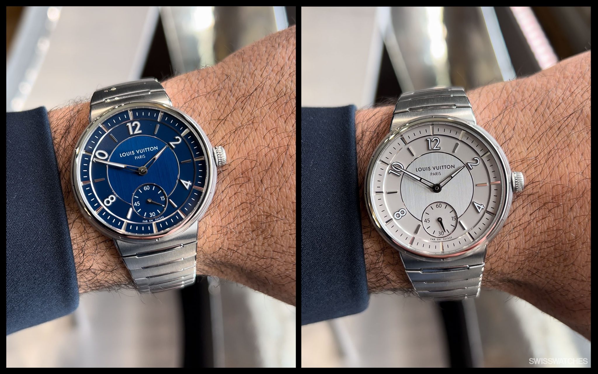 Louis-Vuitton-Tambour-New-Integrated-Steel-Sports-Watch-2023-La-Fabrique-Du-Temps-Wristshot