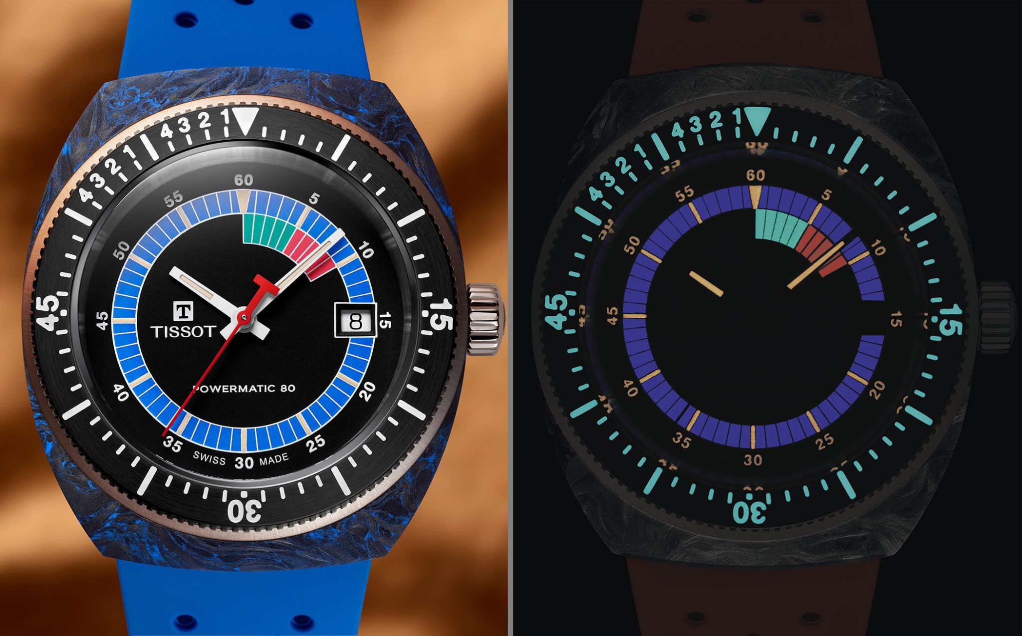 Tissot-Sideral-in-Forged-Carbon-with-Luminova