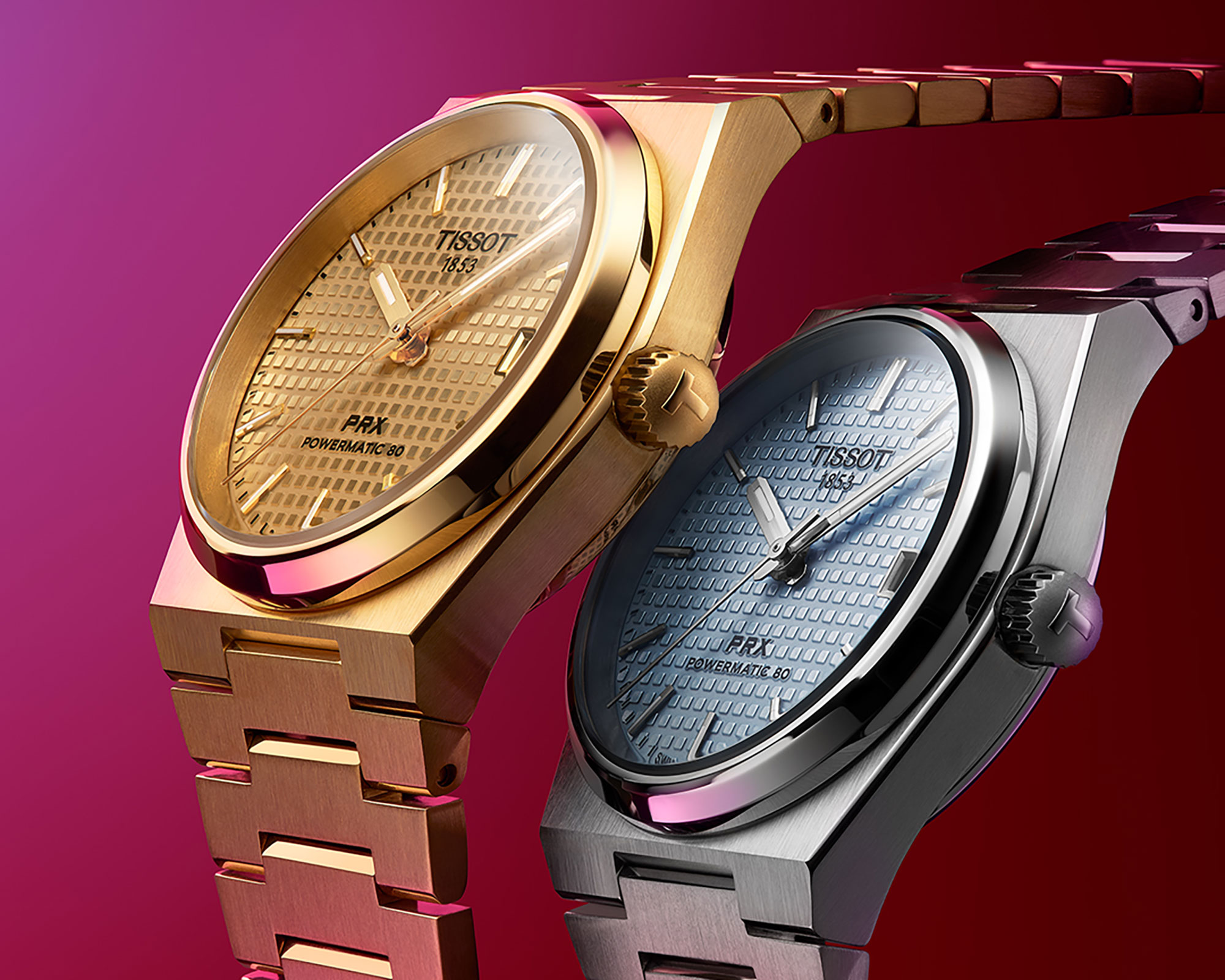 Tissot-PRX-35-Automatic-in-Gold-and-Ice-Blue-T137-207