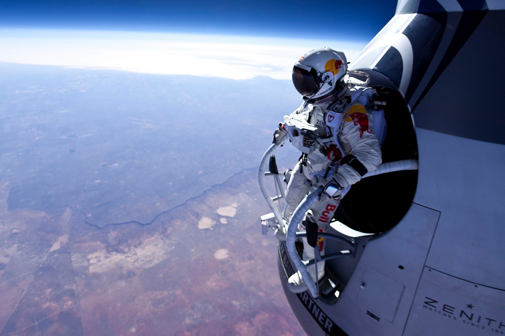 Felix-Baumgartner-Preparing-For-His-Jump
