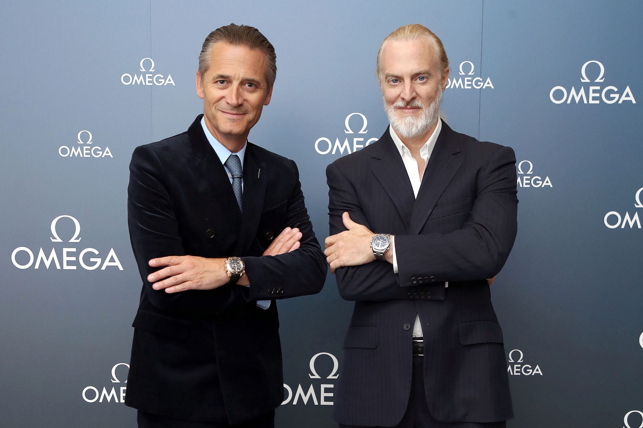 President-and-CEO-of-OMEGA-Raynald-Aeschlimann-Victor-Vescov