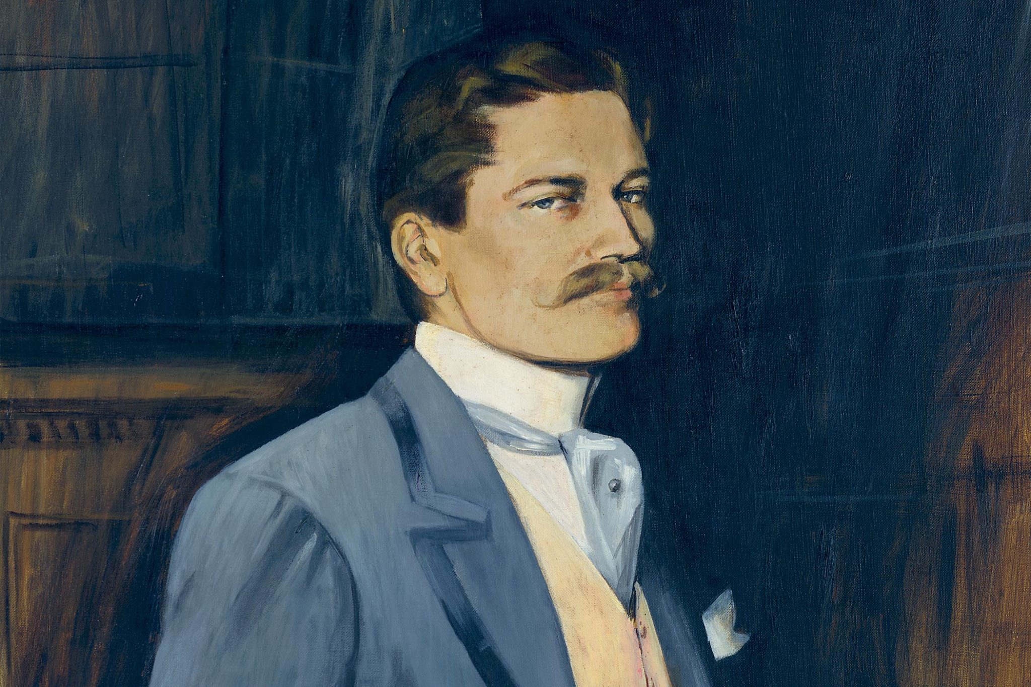 A-Paintin-from-1904-Showing-Louis-Cartier