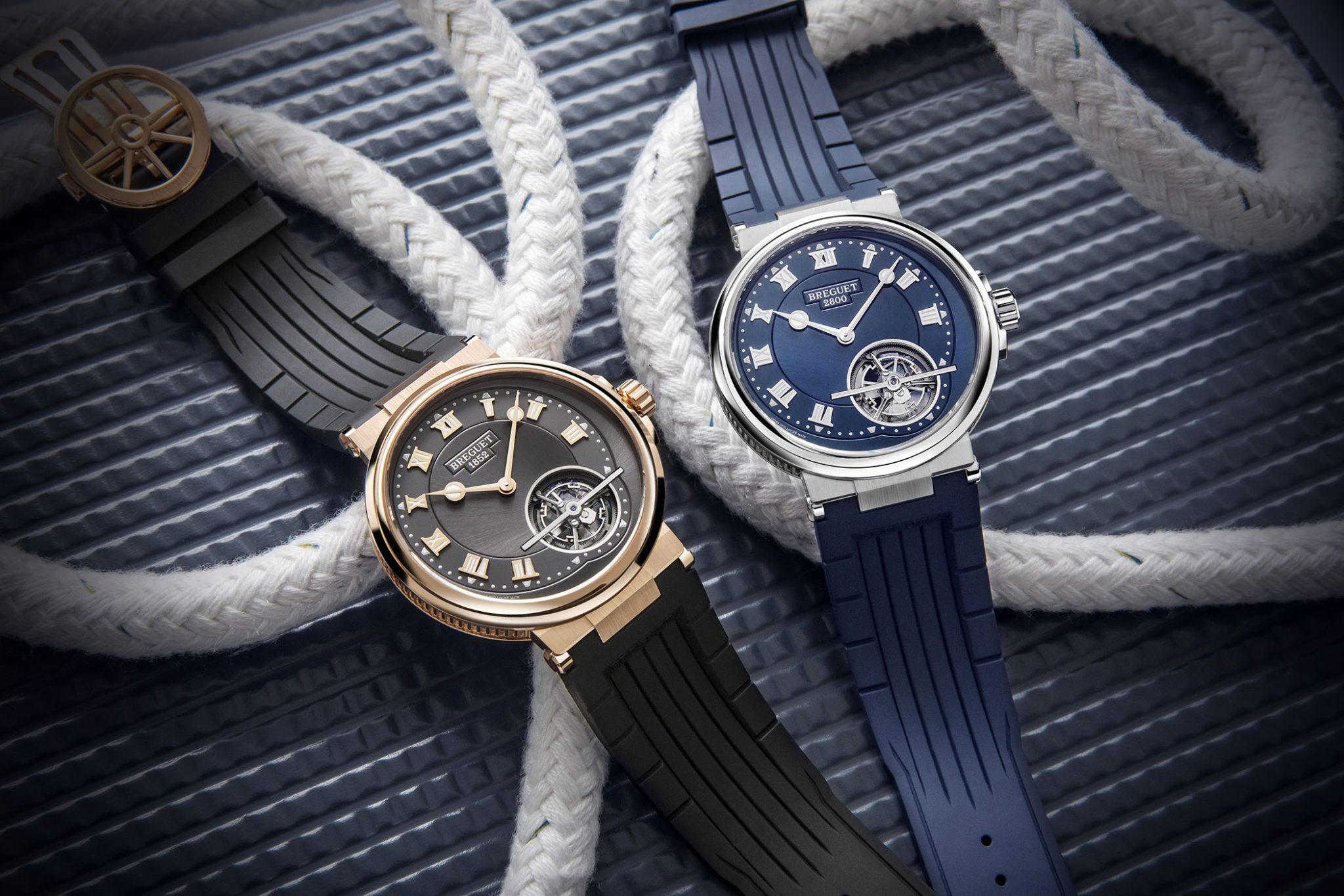 Breguet-Marine-Tourbillon-Ref-5577-in-Rosegold-and-Platinum