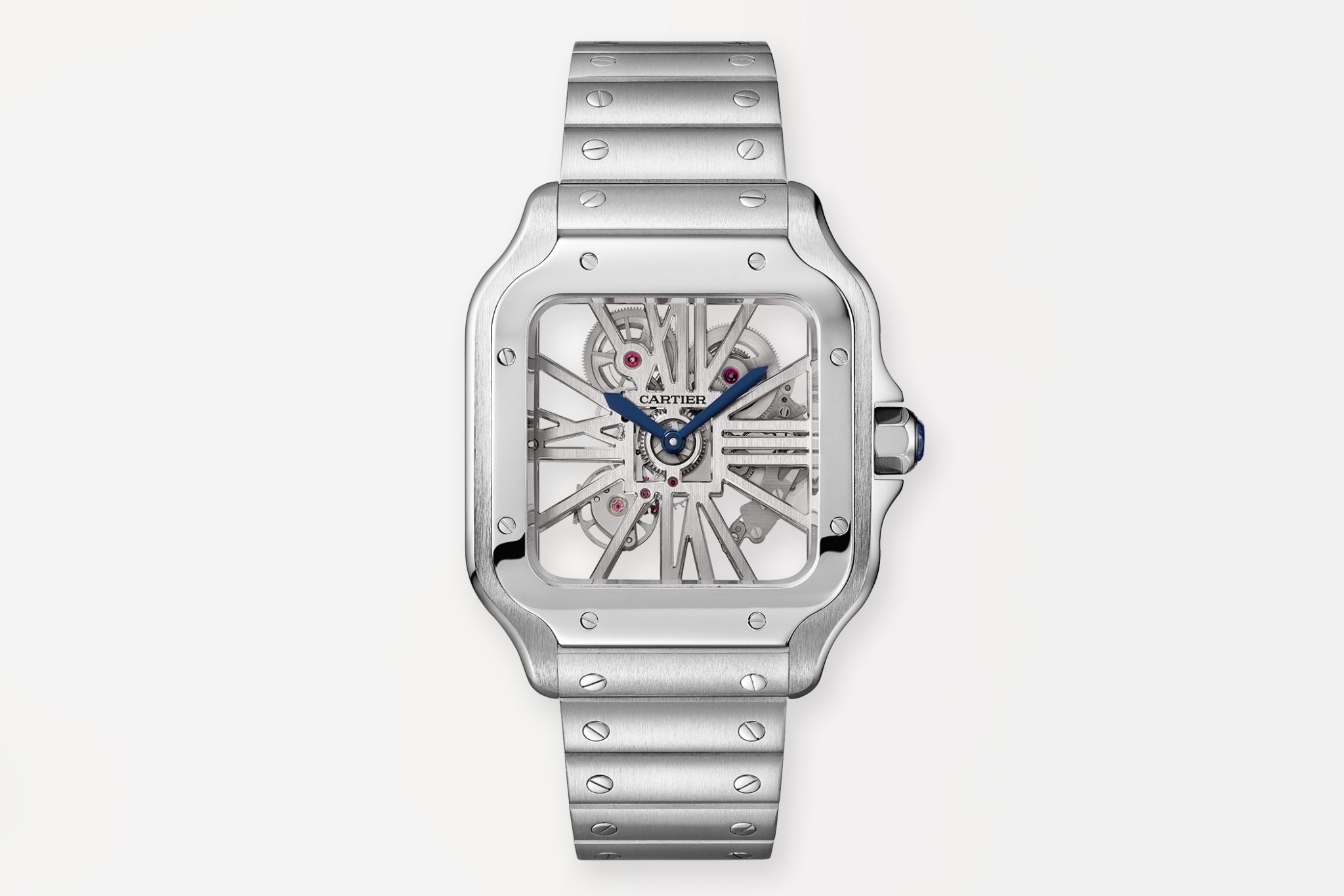 Cartier-Santos-Skeleton-Steel-1