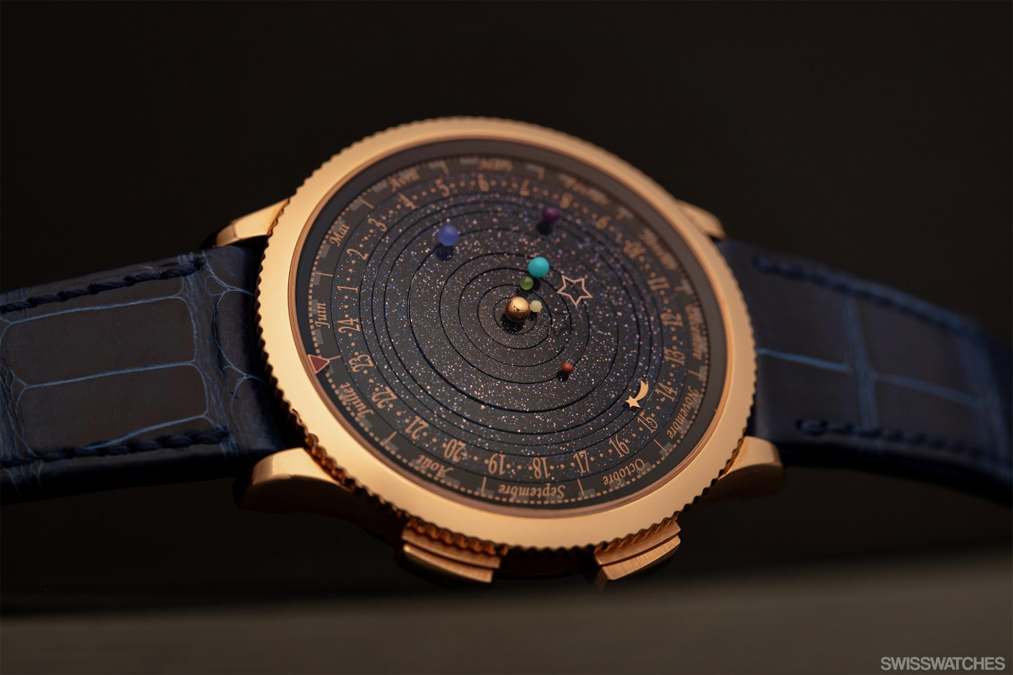 Van-Cleef-Arpels-Midnight-Planetarium-Rosegold-VCARO4J000-Dial-2
