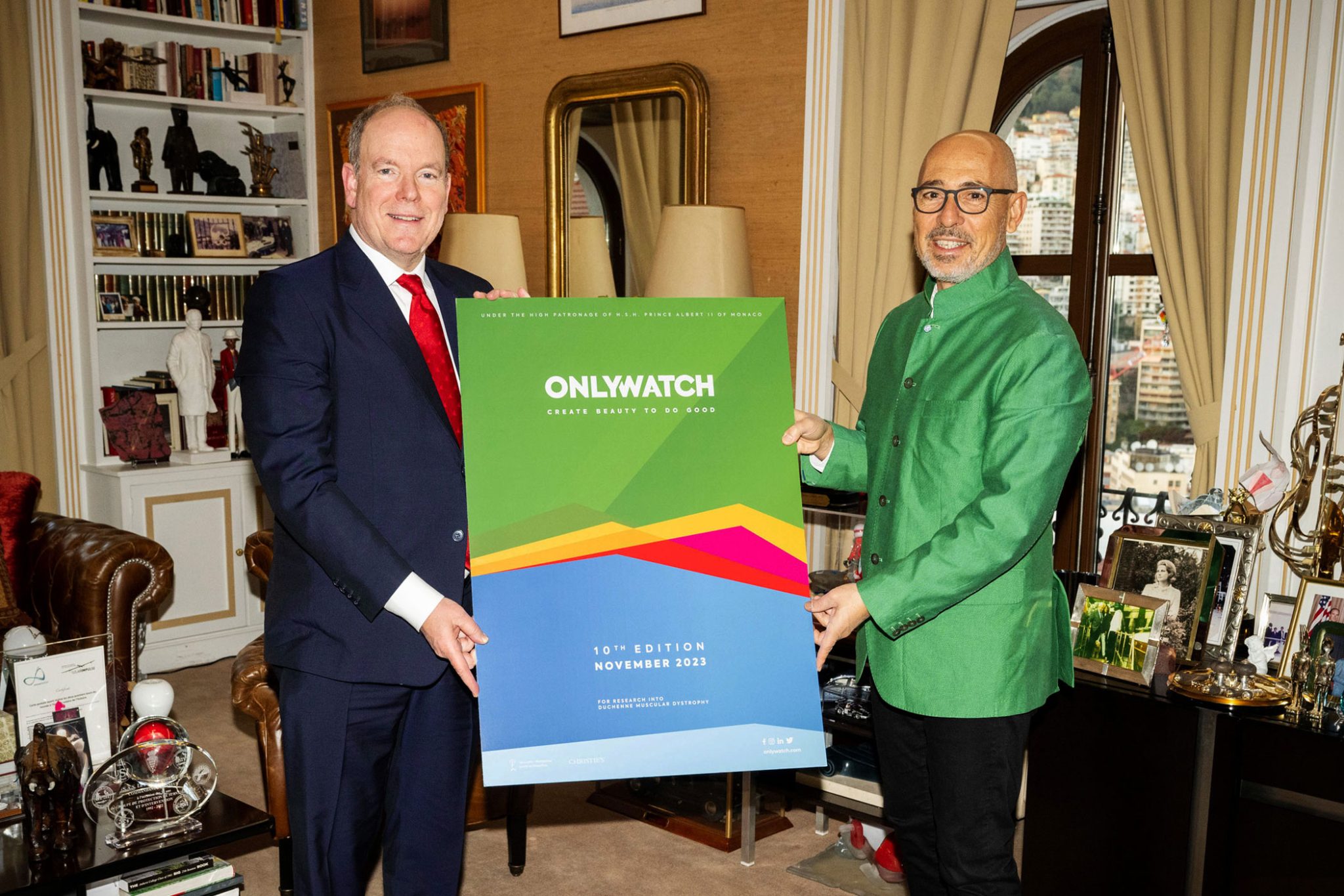 Only-Watch-2023-Luc-Pettavino-and-Prince-Albert-II-of-Monaco