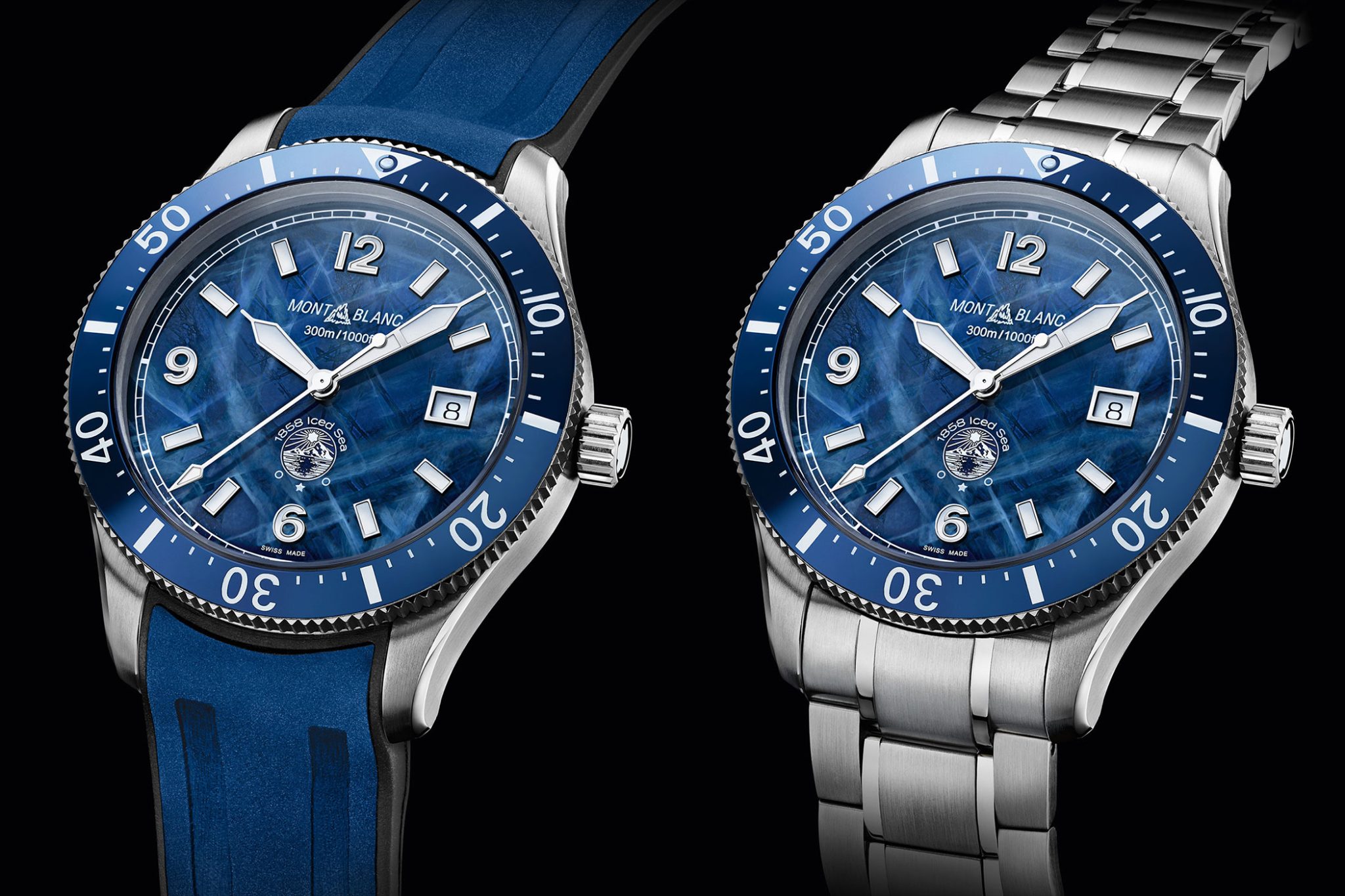 montblanc-1858-iced-sea-automatic-date-blue-metal-bracelet-and-rubber-band