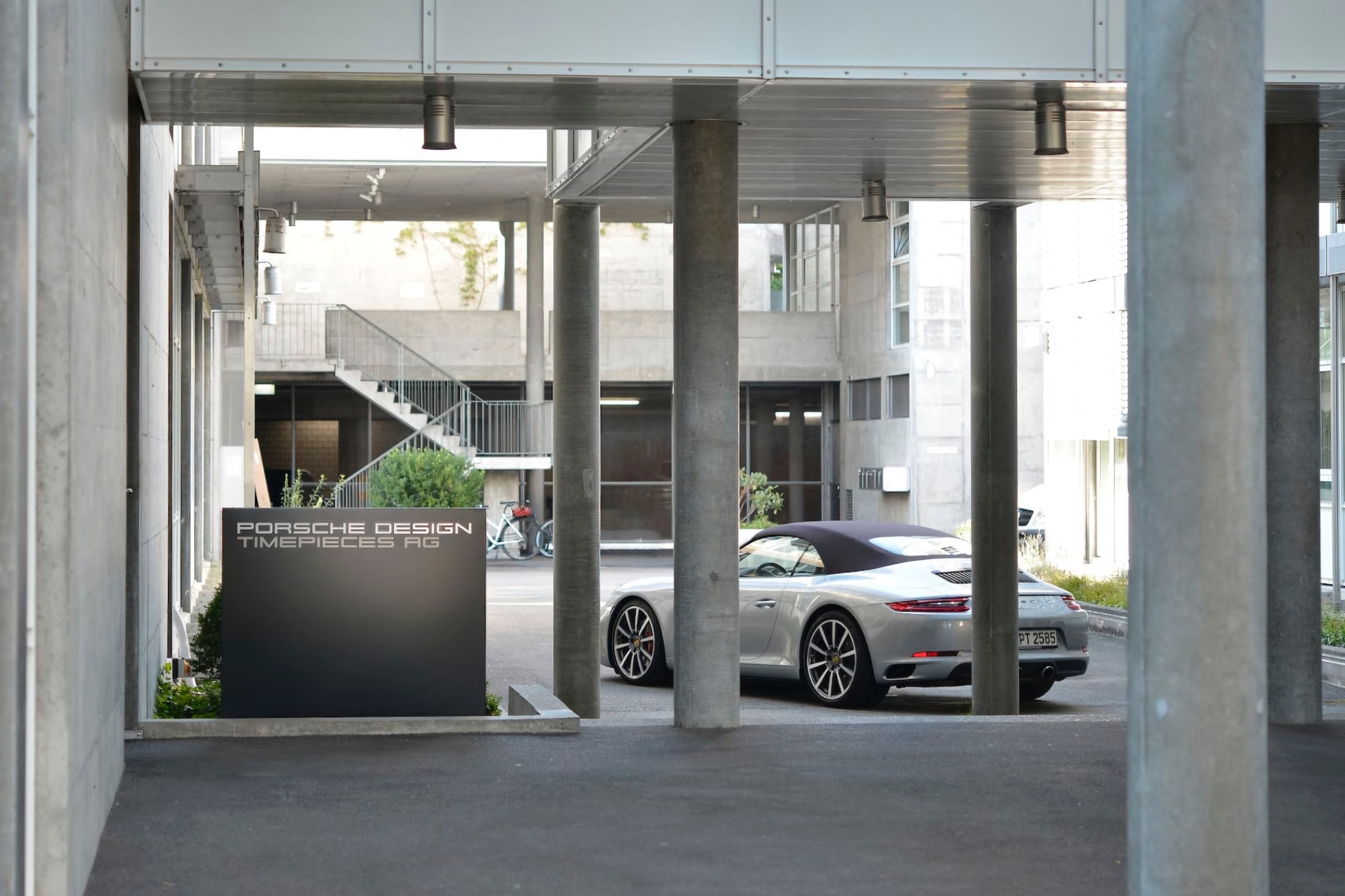 porsche-design-pd-timepieces-ag-building-headquarters-entrance-sign