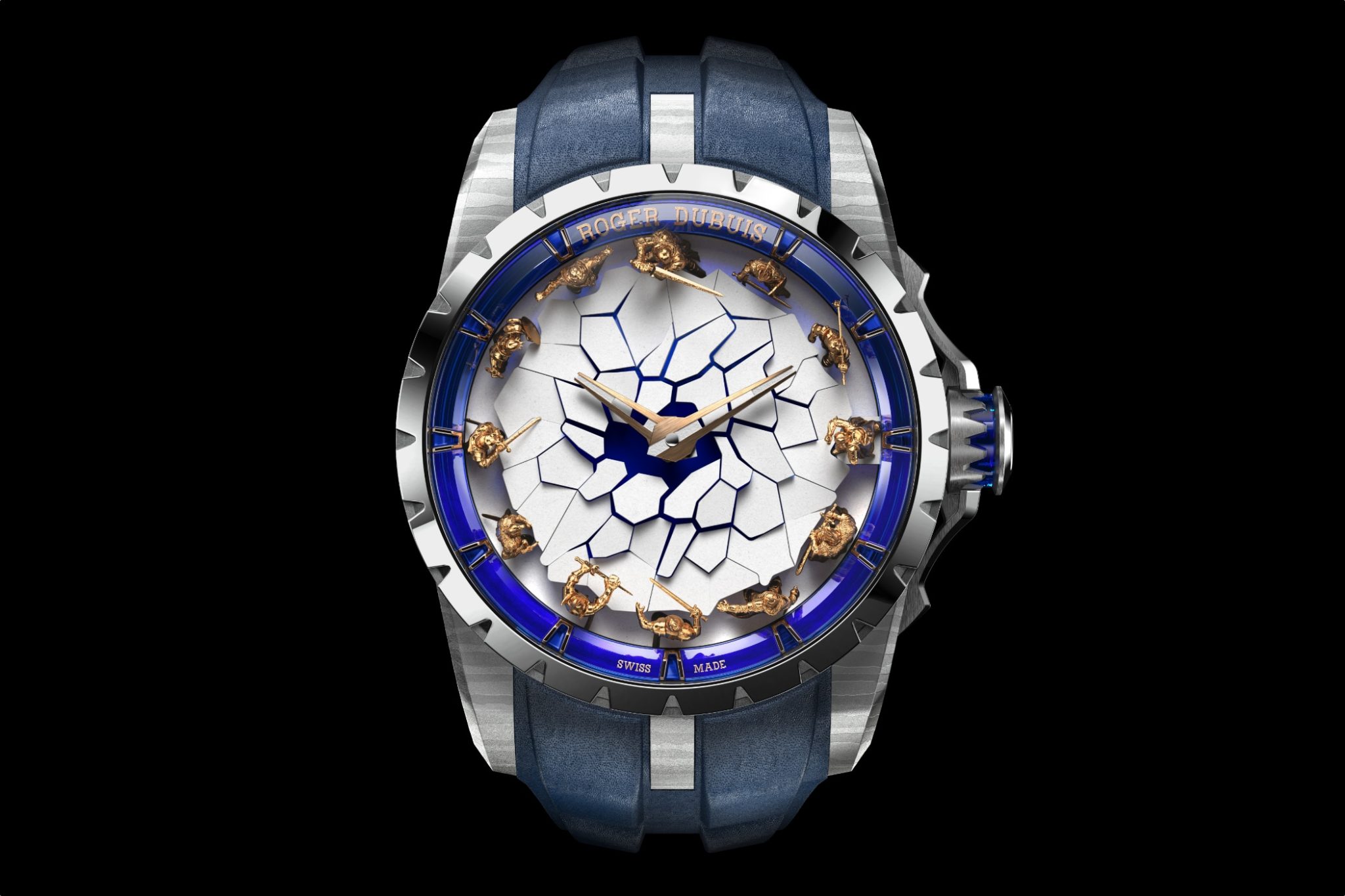 roger-dubuis-knights-of-the-round-table-damascus-titanium-RDDBEX1058-dial.